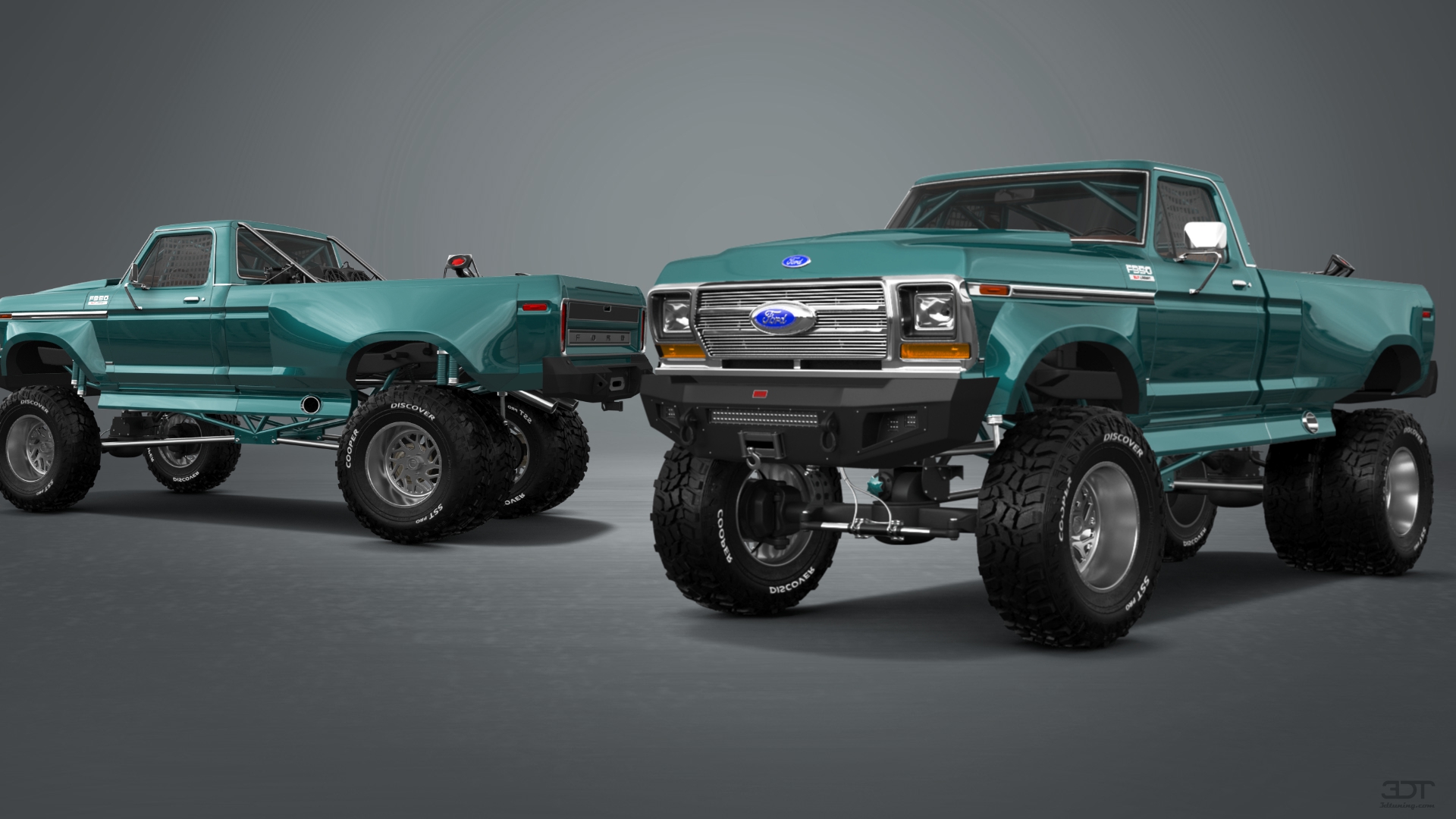 Ford F-350 Dually Regular Cab 2 Door pickup truck 1978 tuning