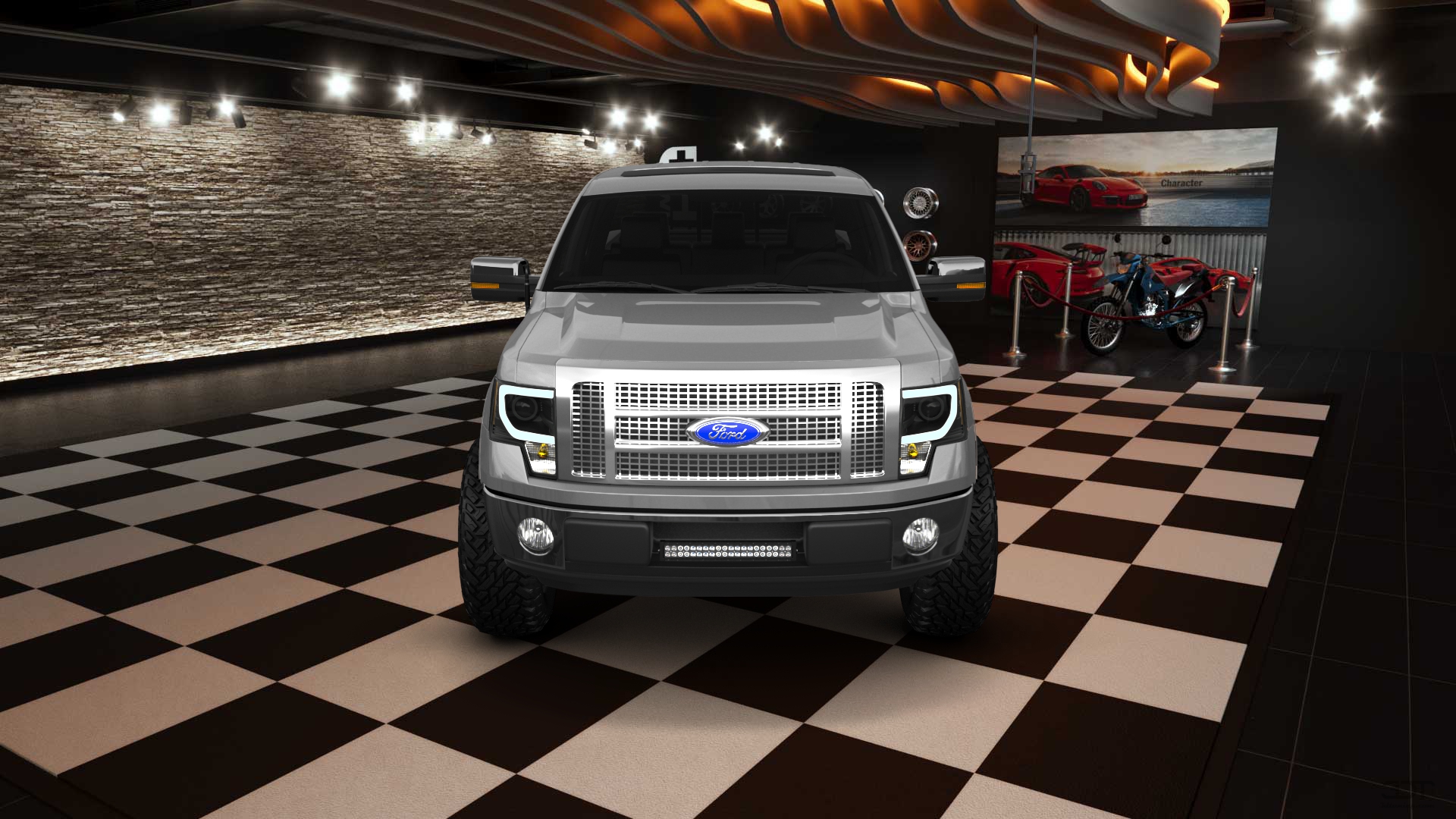 Ford F-150 Crew Cab 4 Door pickup truck 2013