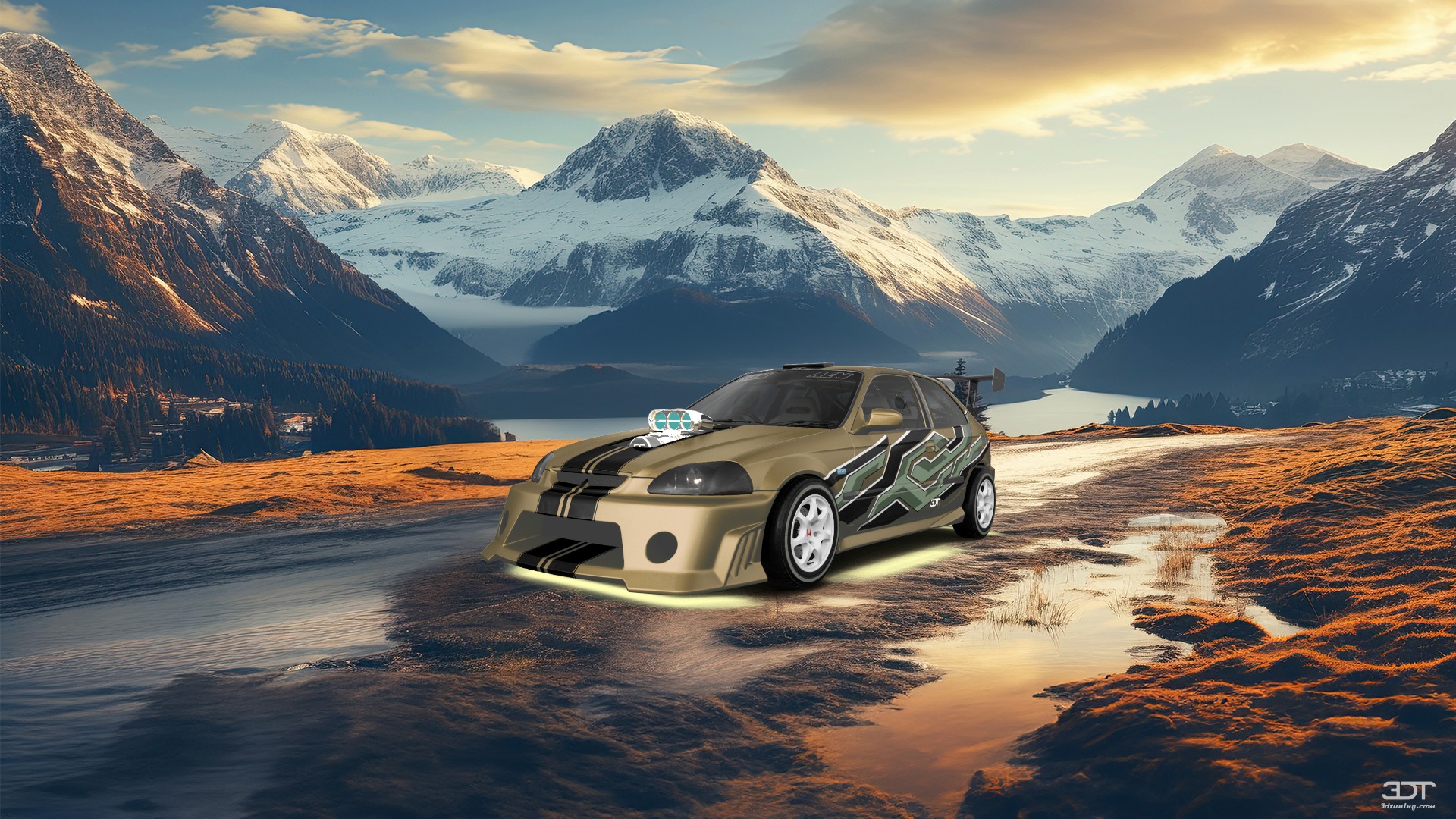 Honda Civic 3 Door Hatchback 1997 tuning