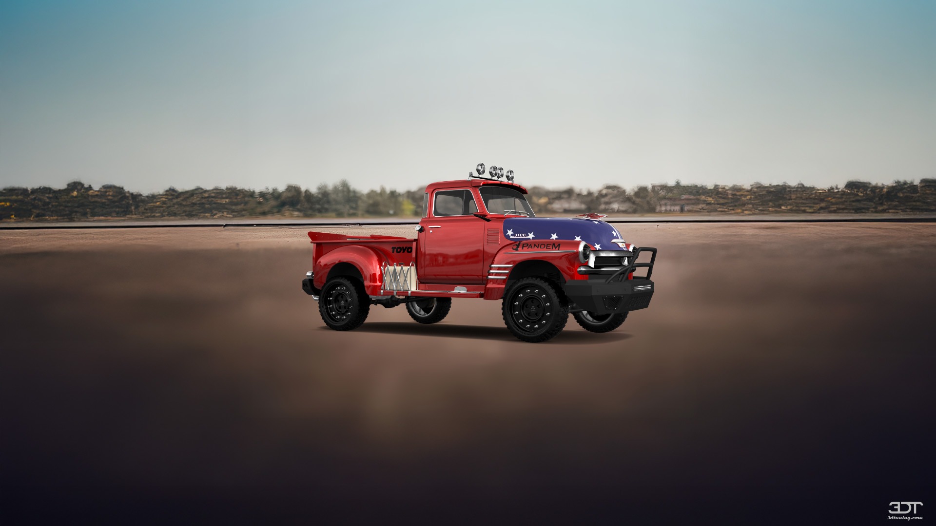 Chevrolet 3100 2 Door pickup truck 1954 tuning