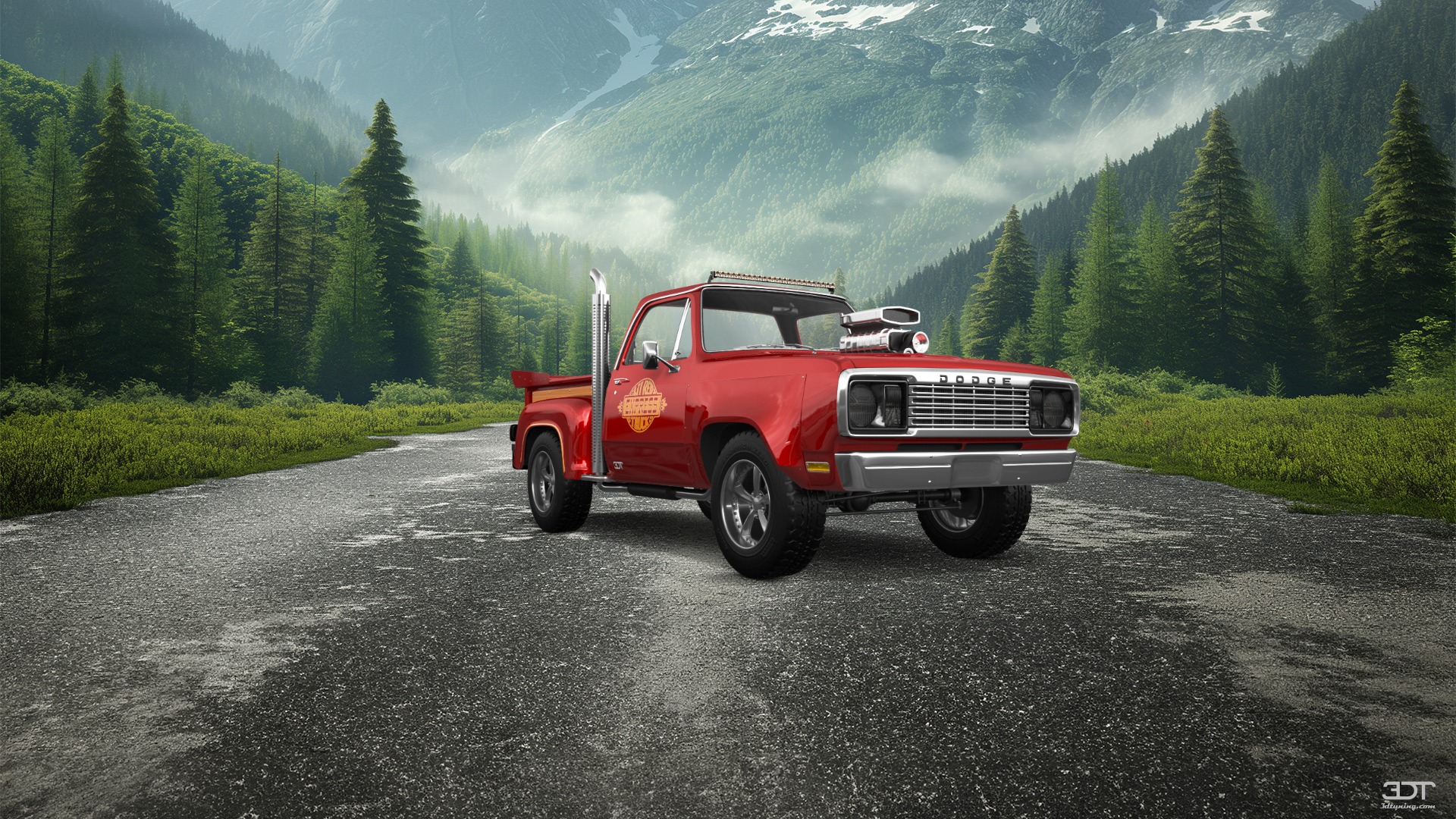 Dodge Lil Red Express 2 Door pickup truck 1978