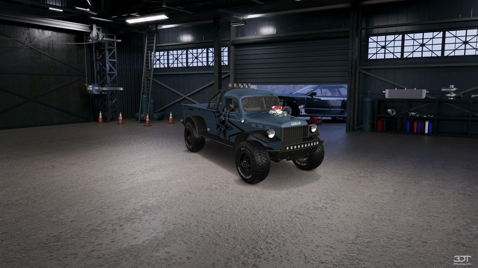 Dodge Power Wagon 2 Door pickup truck 1947