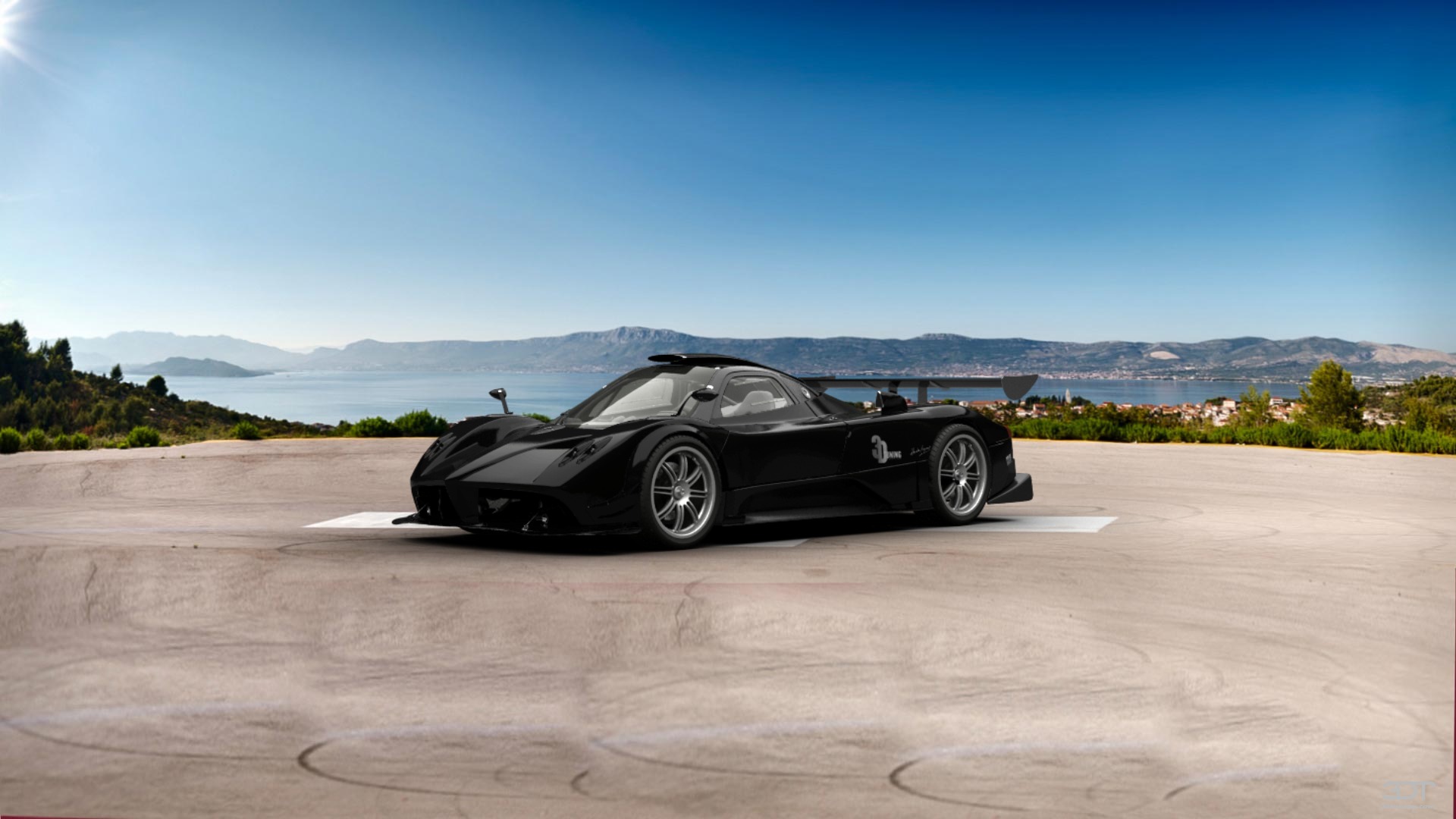 Pagani Zonda R Coupe 2009 tuning