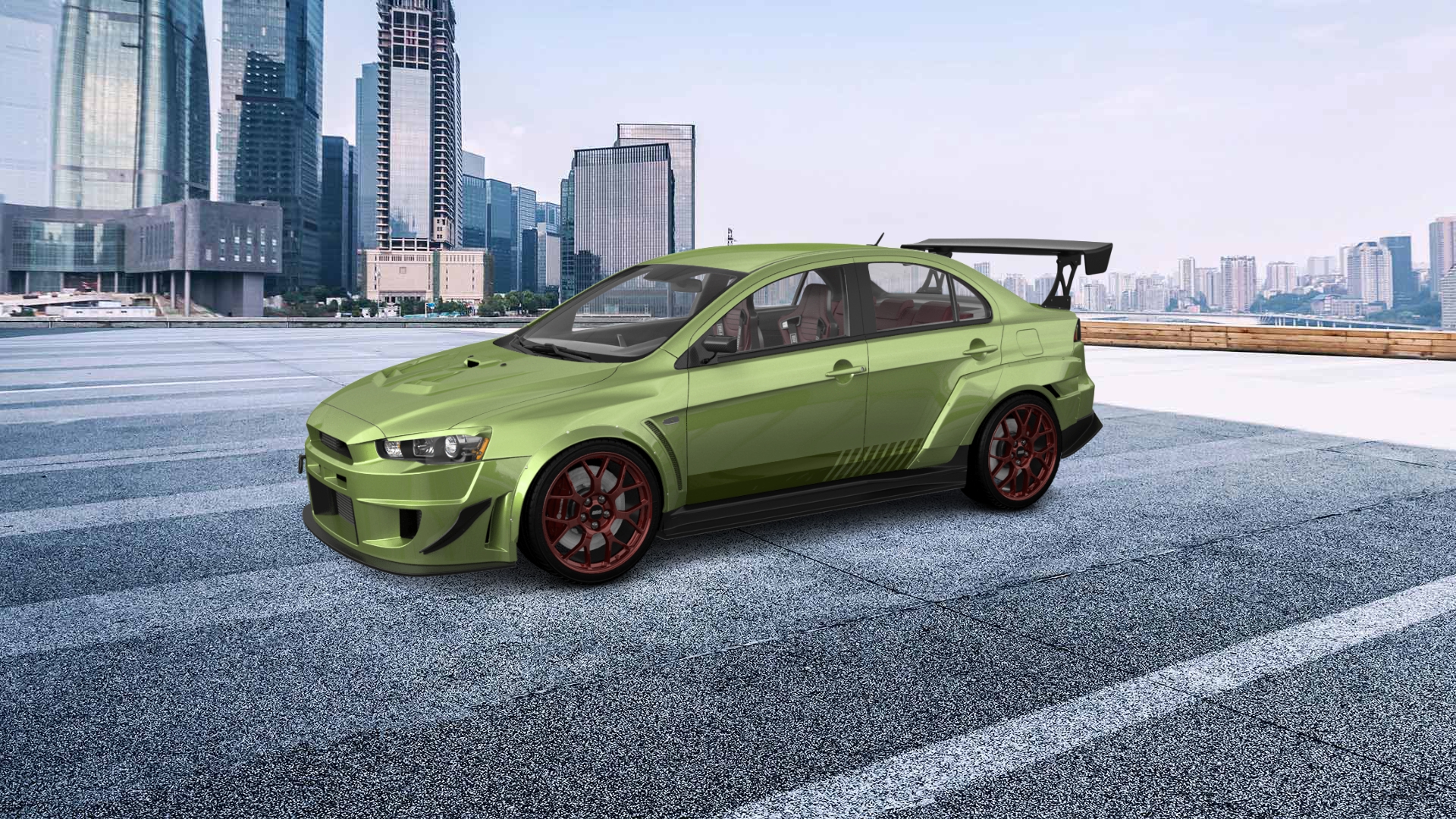 Mitsubishi Lancer Evolution X Sedan 2008