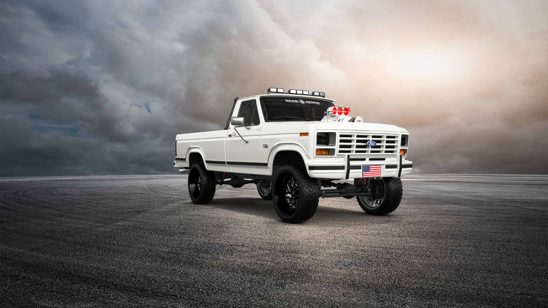 Ford F-150 2 Door pickup truck 1986