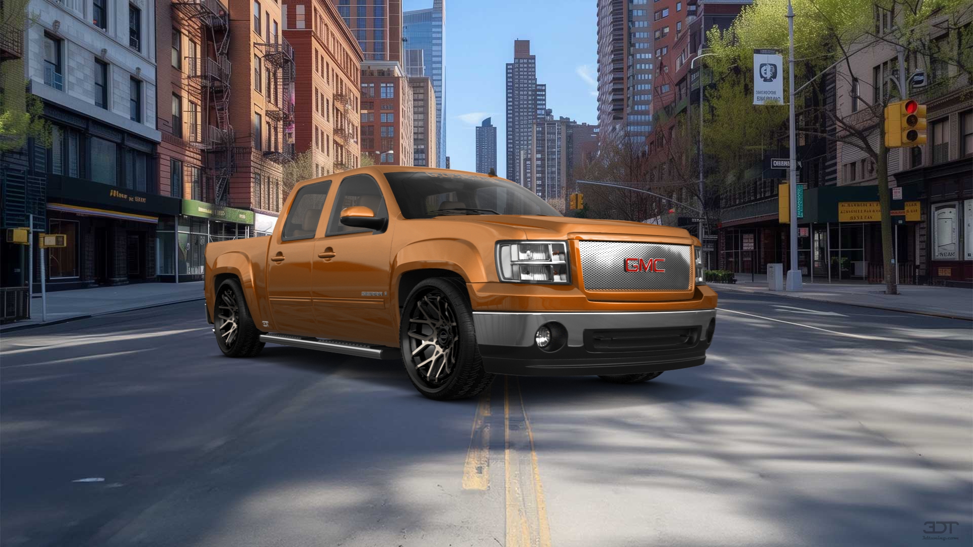 GMC Sierra 1500 Crew Cab 5.8 ft box 4 Door pickup truck 2007 tuning