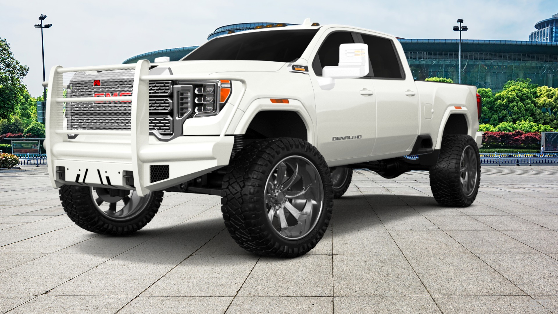 Tuning GMC Sierra 2500 HD 4 Door pickup truck 2020