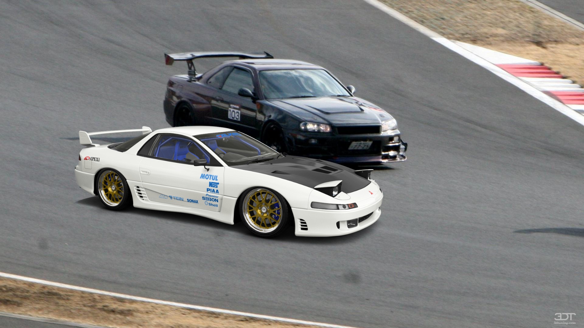 Mitsubishi 3000GT 2 Door Coupe 1991