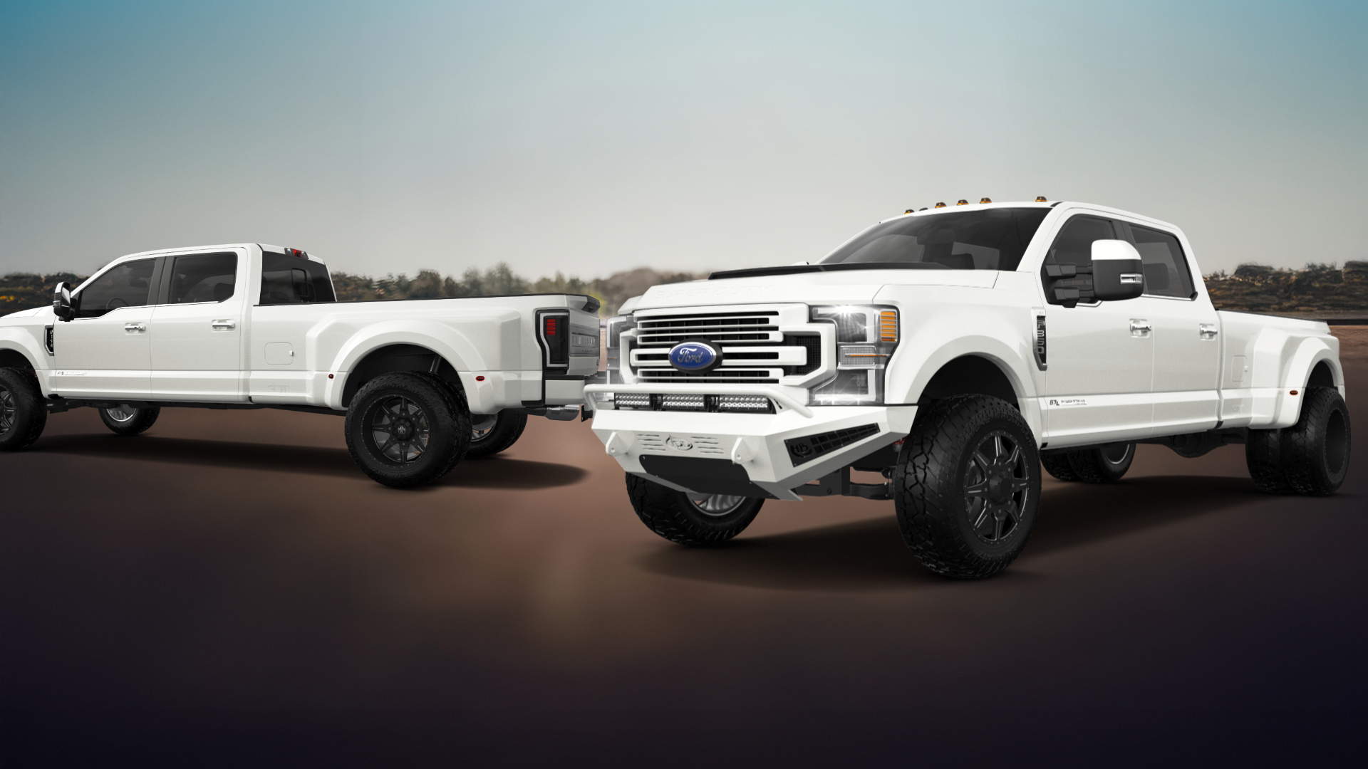 Ford F-350 DRW 4 Door pickup truck 2021 tuning