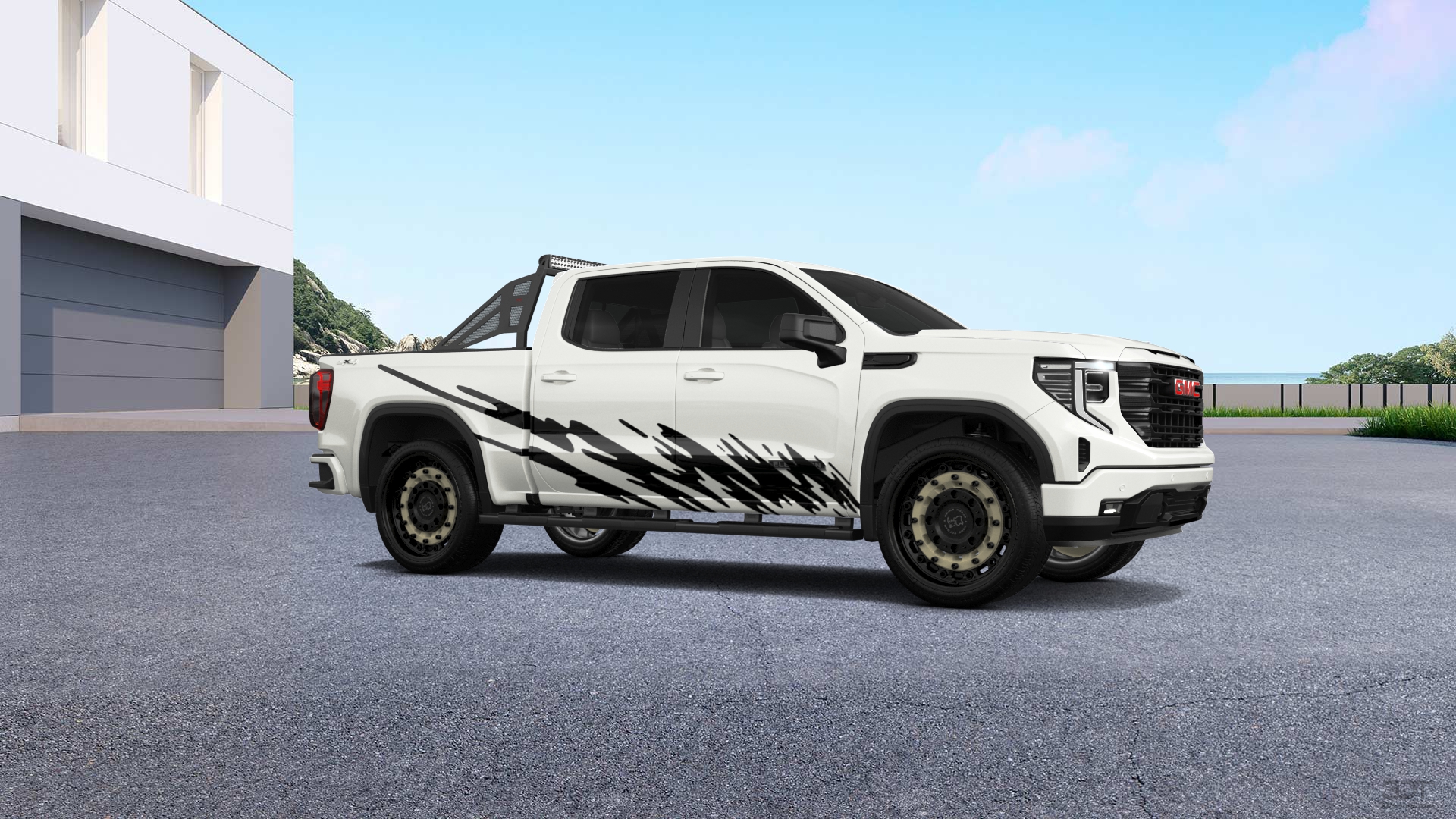 GMC Sierra 1500 Crew Cab 5.8 ft box 4 Door pickup truck 2023 Images