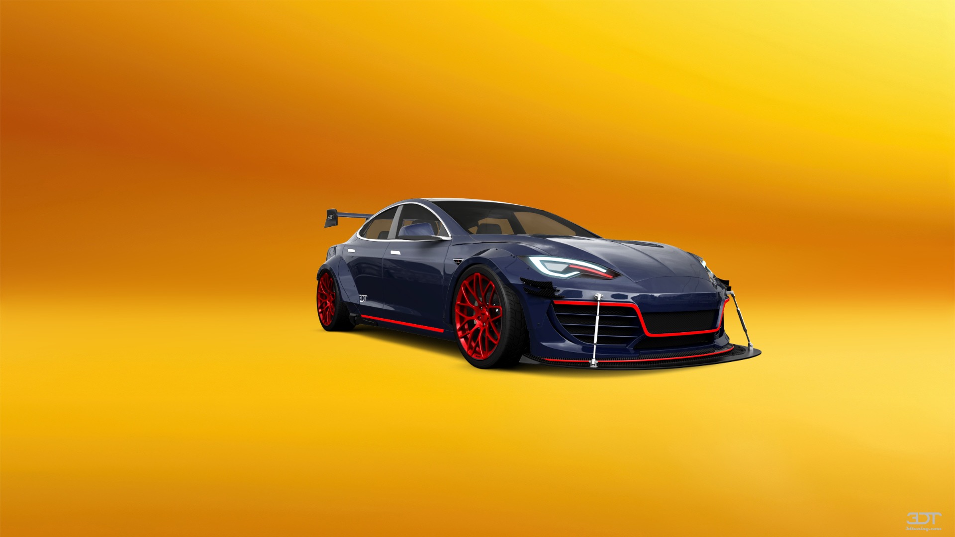 Tesla Model S 5 Door Liftback 2013 tuning
