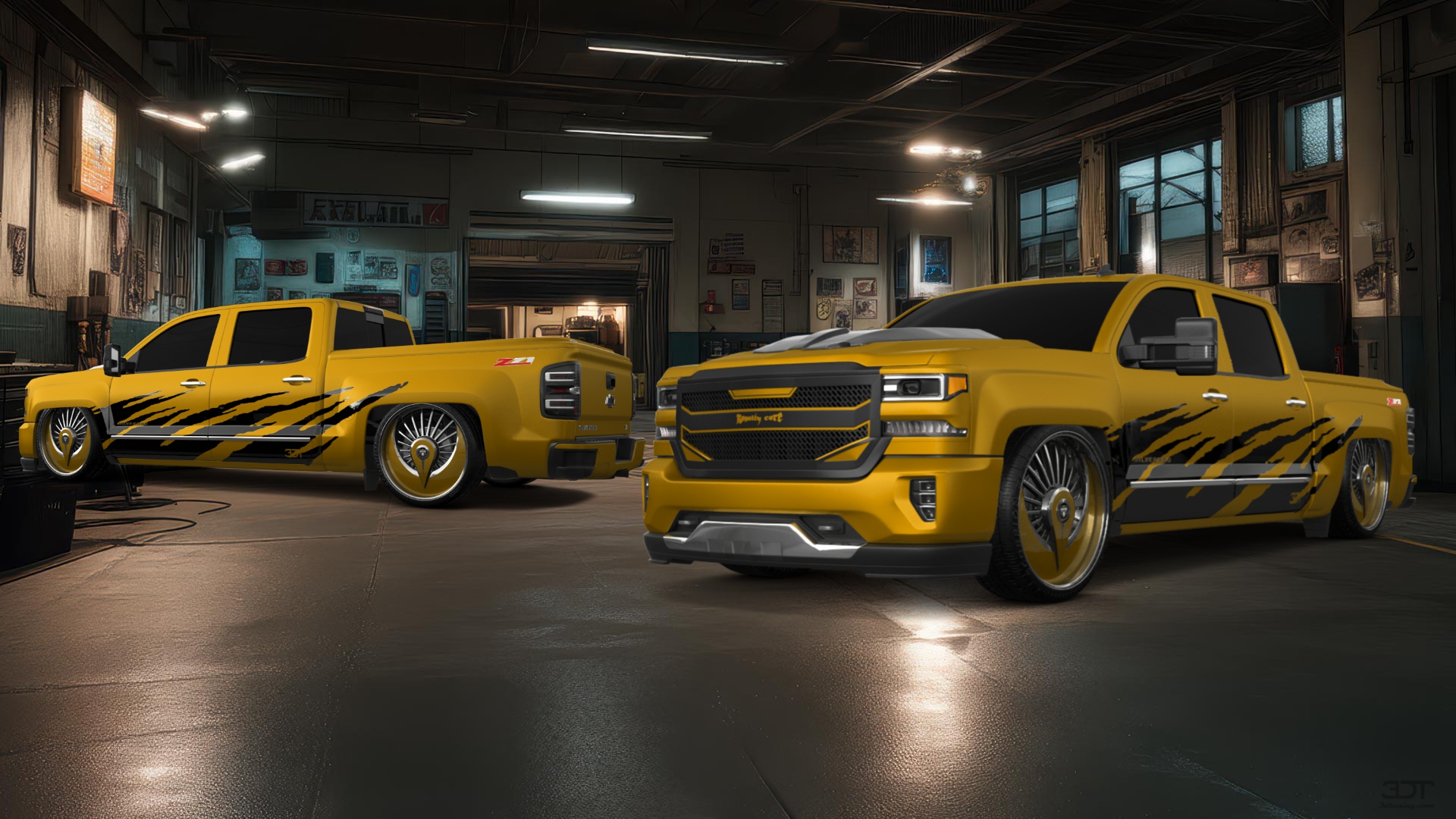 Chevrolet Silverado 1500 4 Door pickup truck 2016 tuning