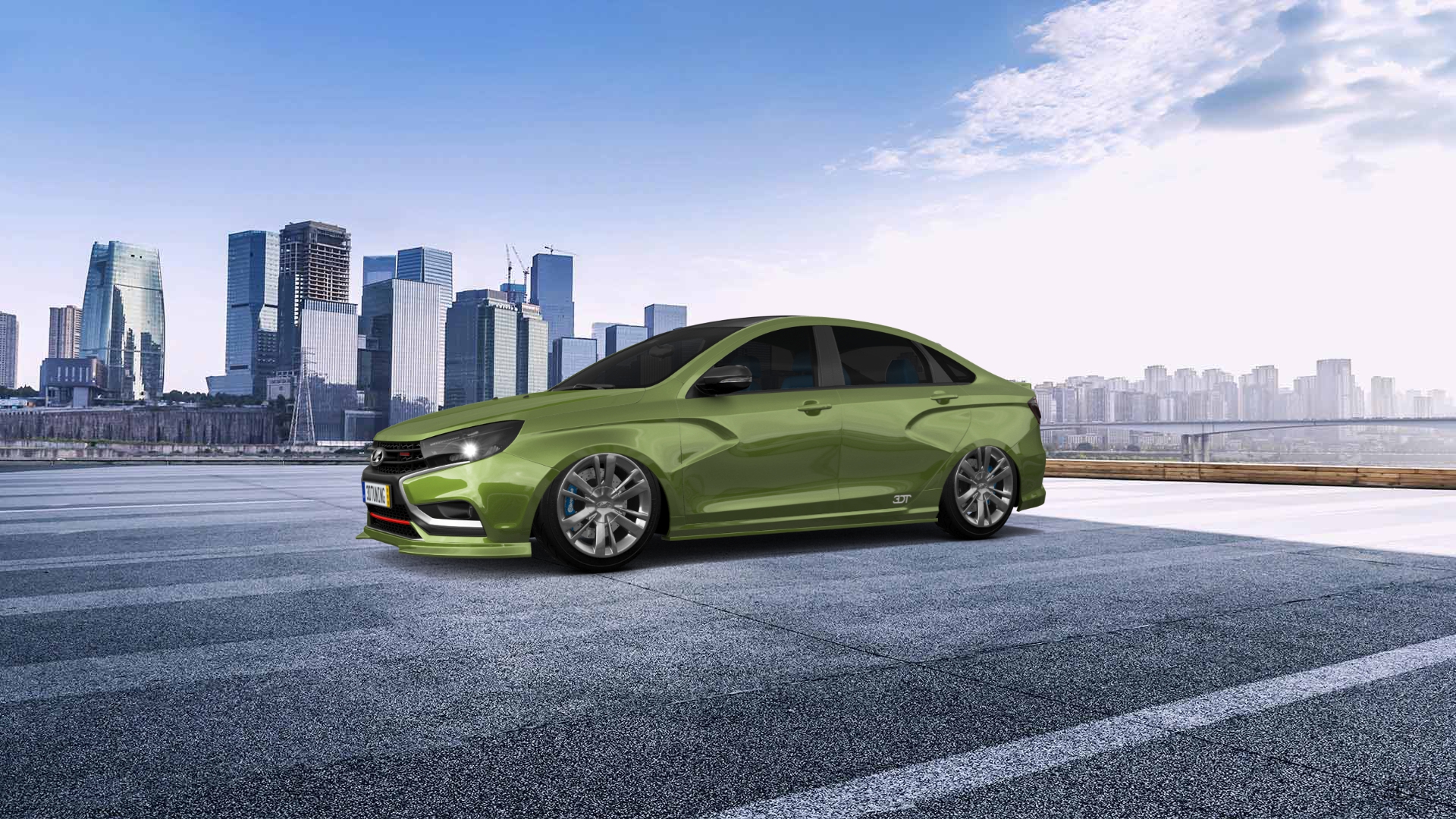 Lada Vesta 4 Door Saloon 2016 tuning