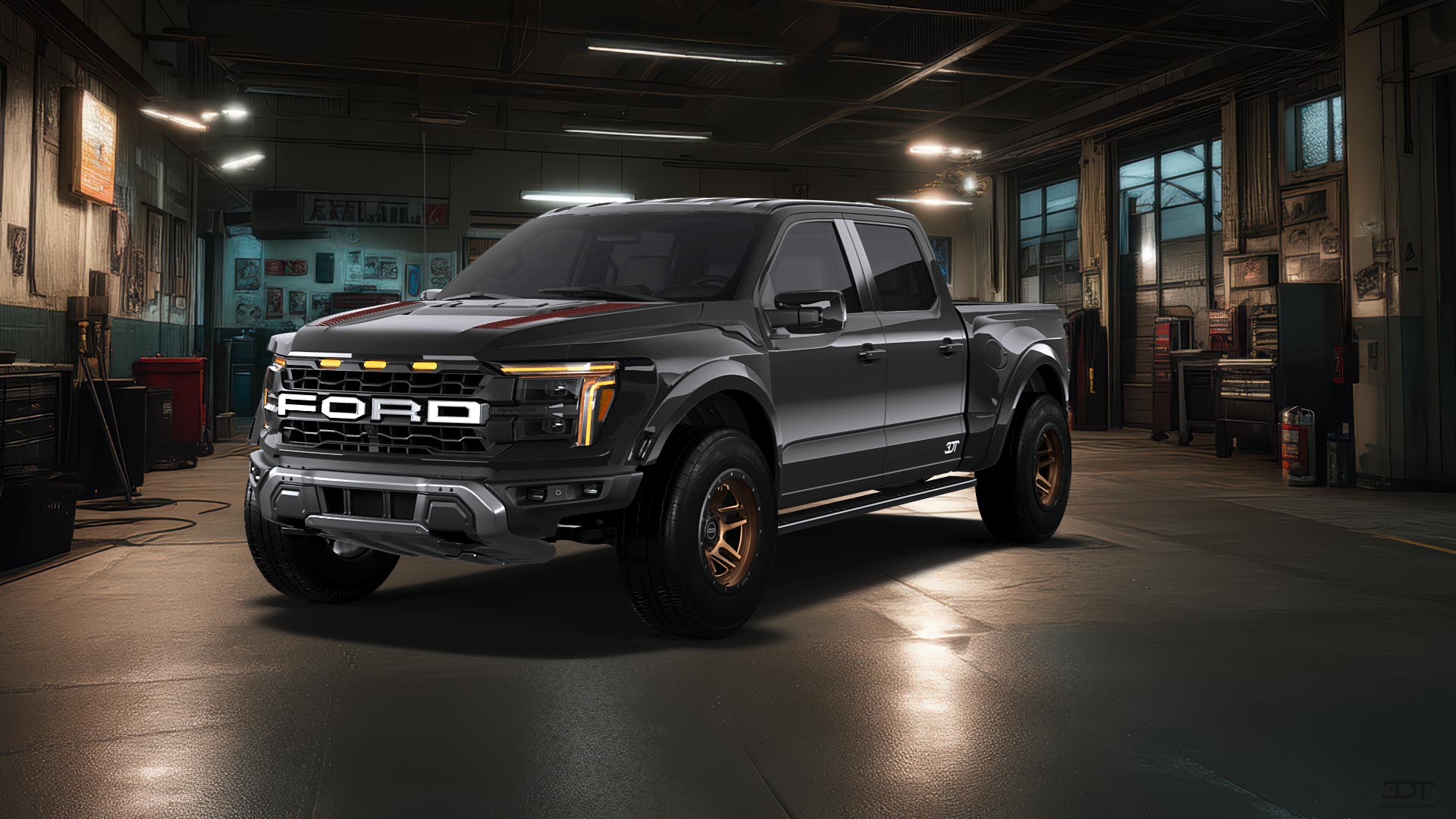 Ford F-150 Raptor 4 Door pickup truck 2024 tuning