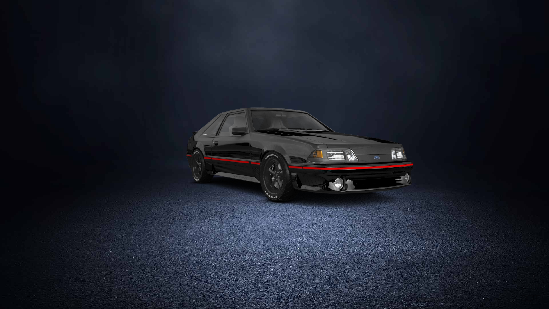 Ford Mustang 3 Door Hatchback 1988 tuning