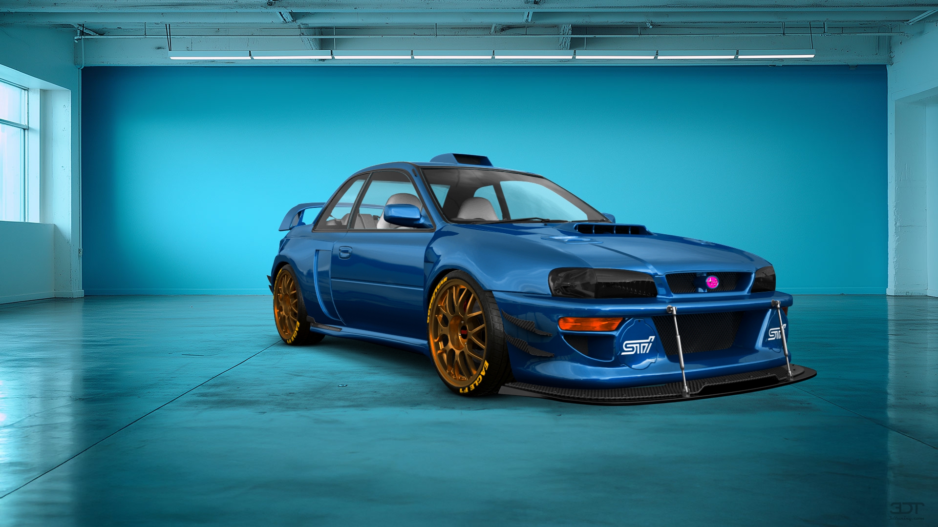 Subaru Impreza WRX STI 22B 2 Door Coupe 2000 tuning