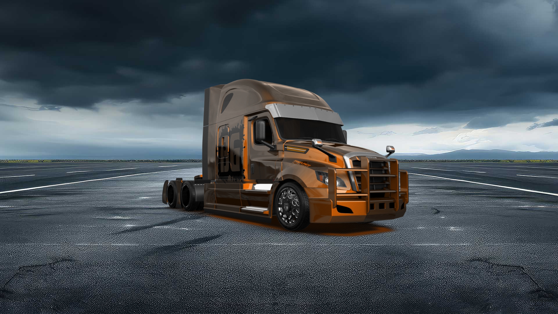 Freightliner Cascadia Sleeper Cab Truck 2018