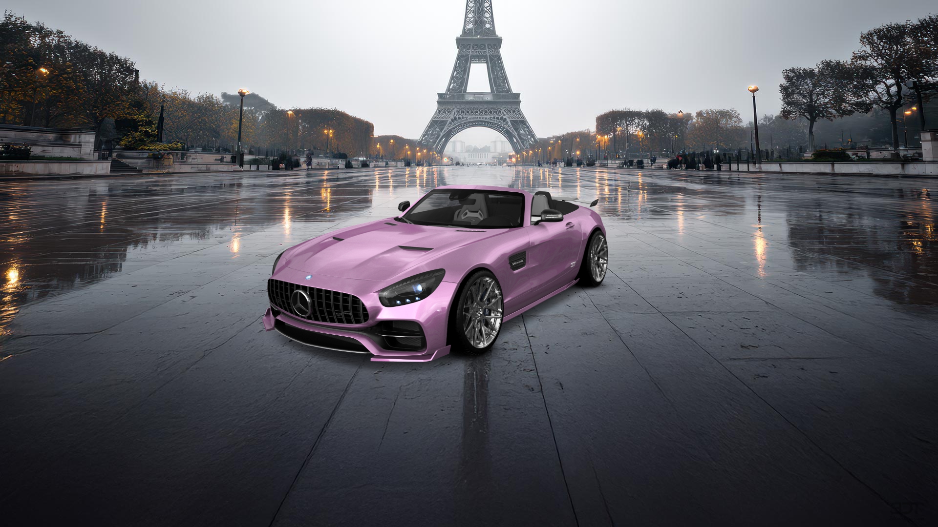 Mercedes AMG GT 2 Door Convertible 2016 tuning