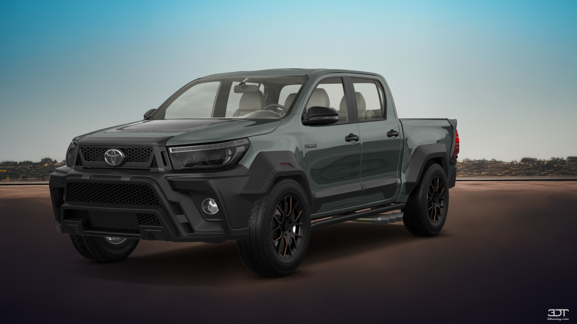 Toyota Hilux Double Cab 4 Door pickup truck 2015 tuning