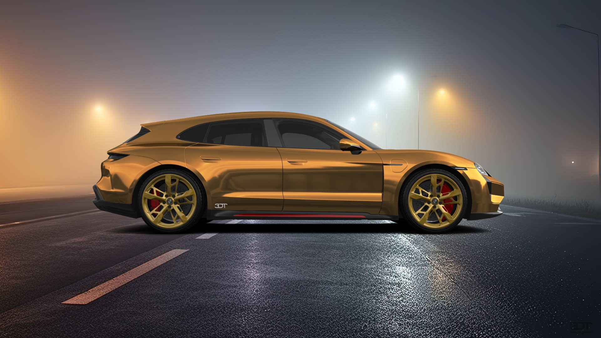 Porsche Taycan Sport Turismo Shooting Brake 2019 tuning