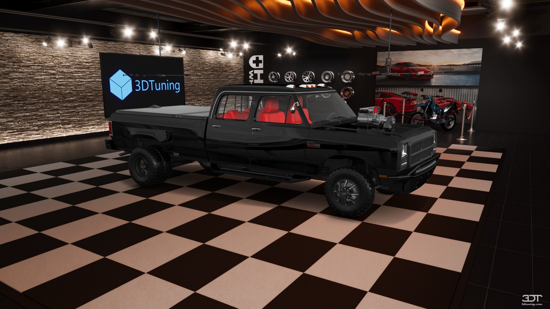Dodge Ram 350 4 Door pickup truck 1991
