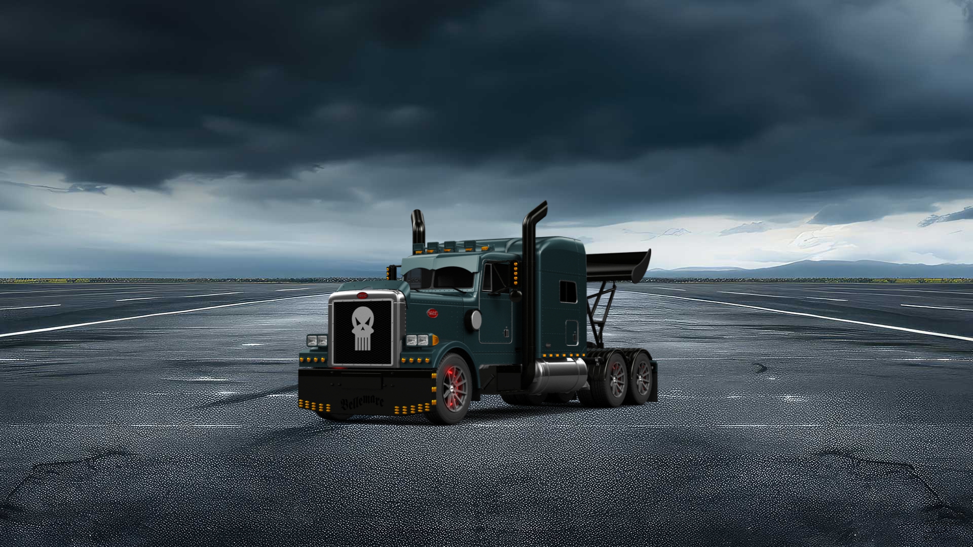 Peterbilt 359 Truck 1987 tuning