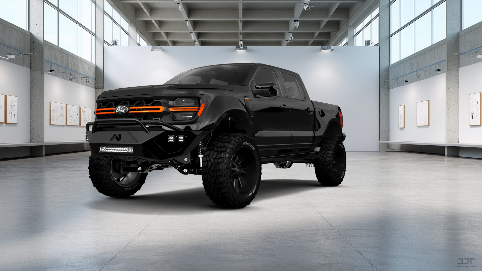 Ford F-150 SuperCrew 4 Door pickup truck 2024 tuning