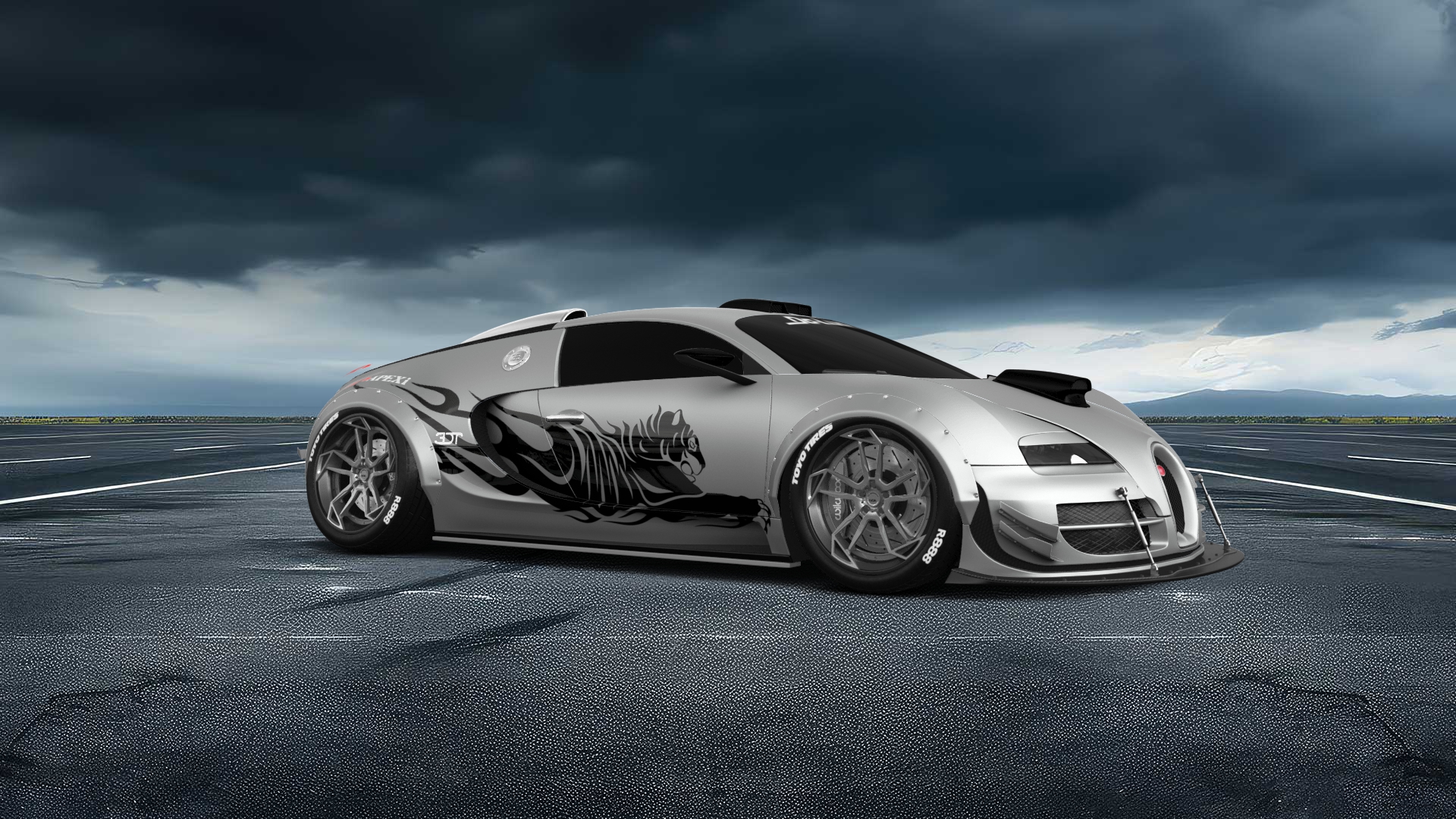 Bugatti Veyron 2 Door Coupe 2005 tuning