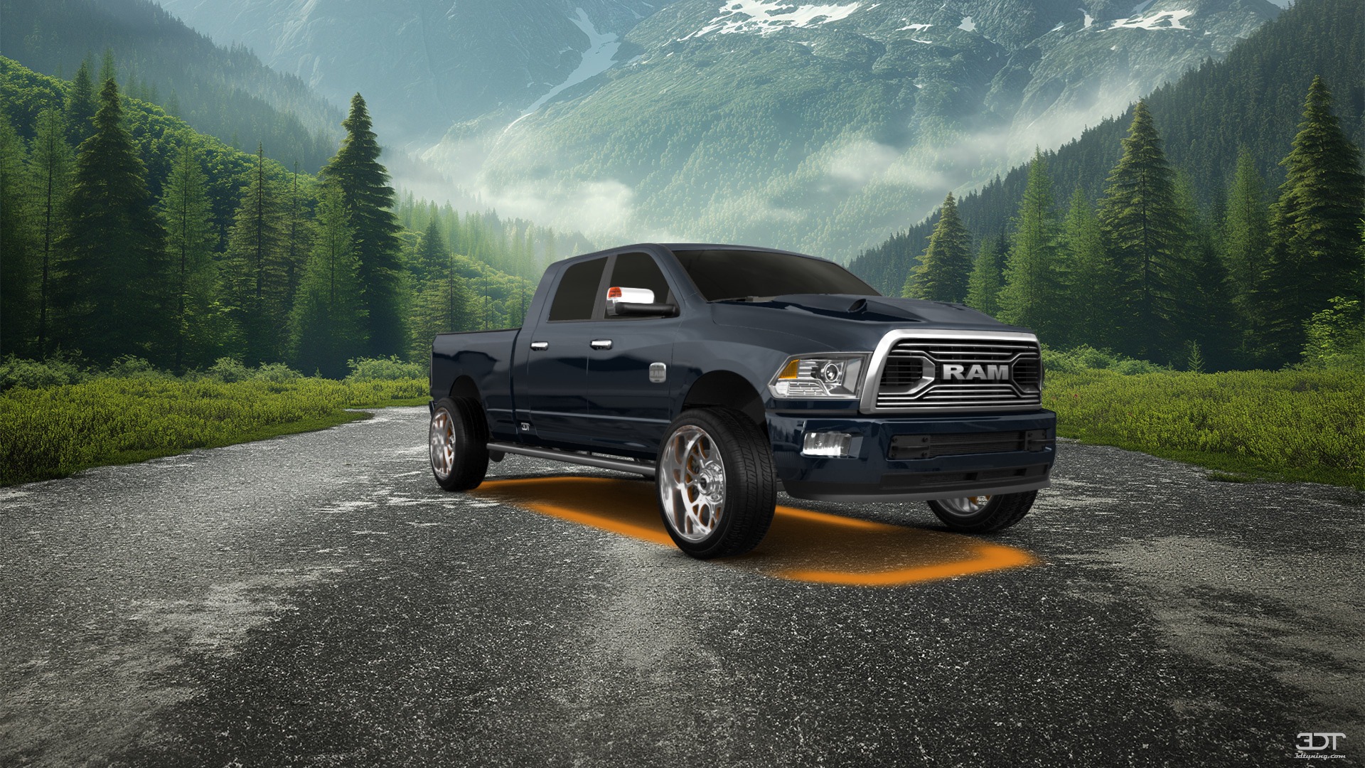 Dodge Ram 2500 Mega Cab 6.4 ft box 4 Door pickup truck 2010