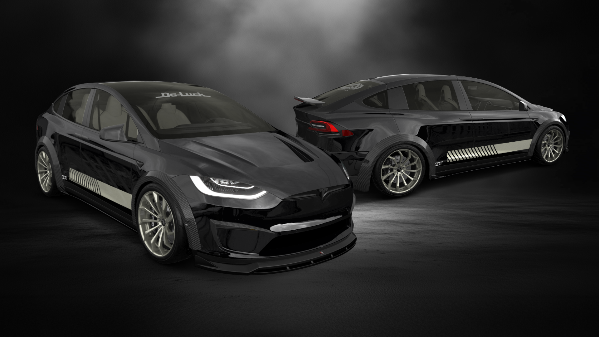 Tesla Model X 5 Door SUV 2024 tuning