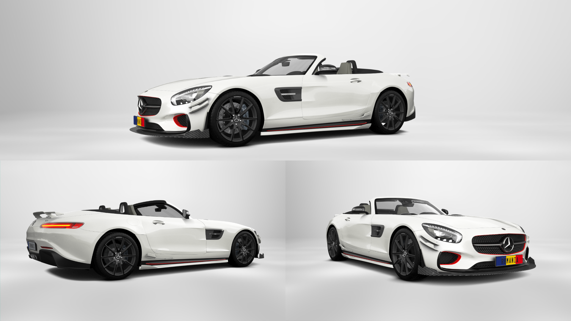 Mercedes AMG GT 2 Door Convertible 2016
