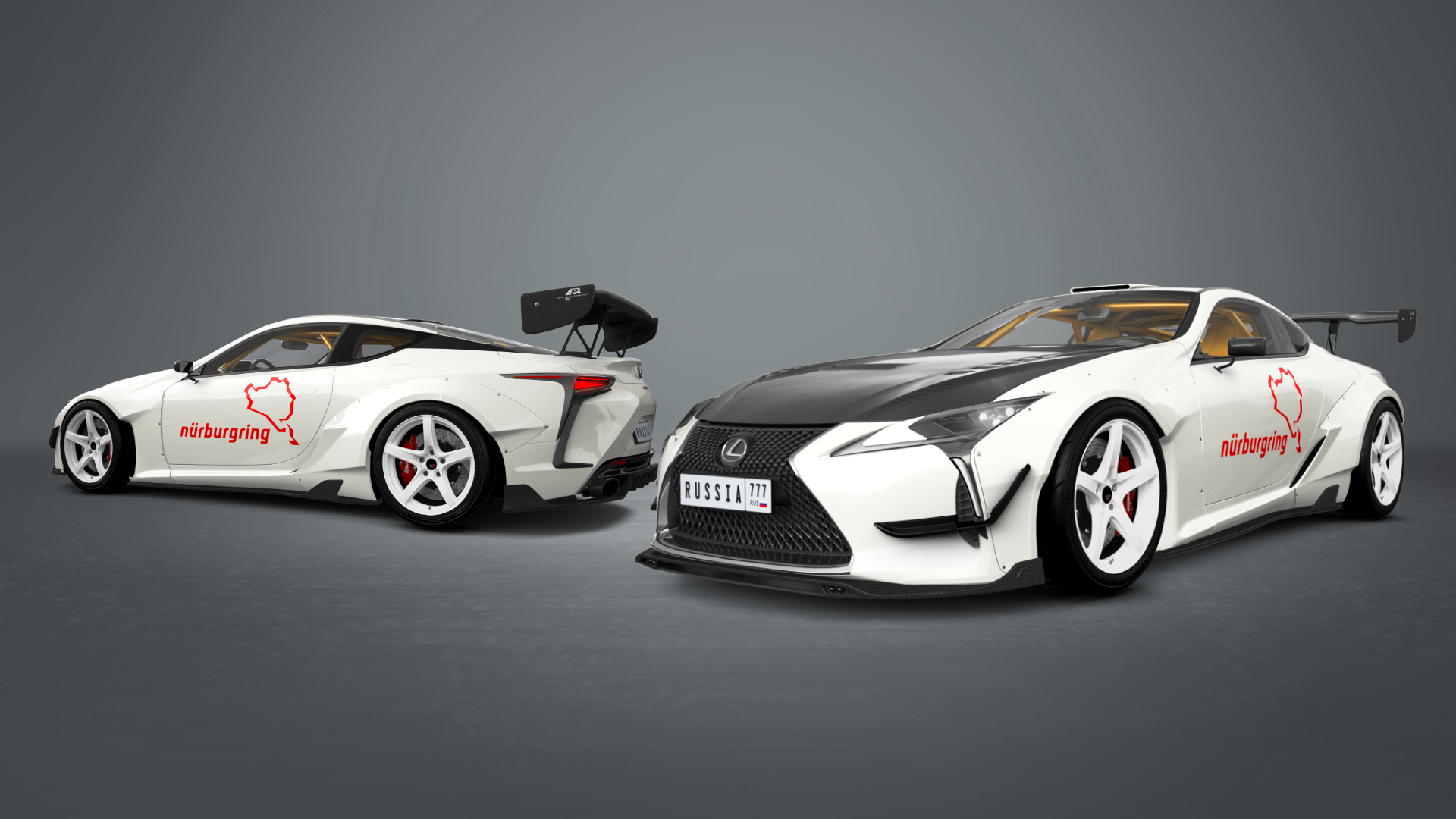 Tuning Lexus LC500 2 door fastback coupe 2017