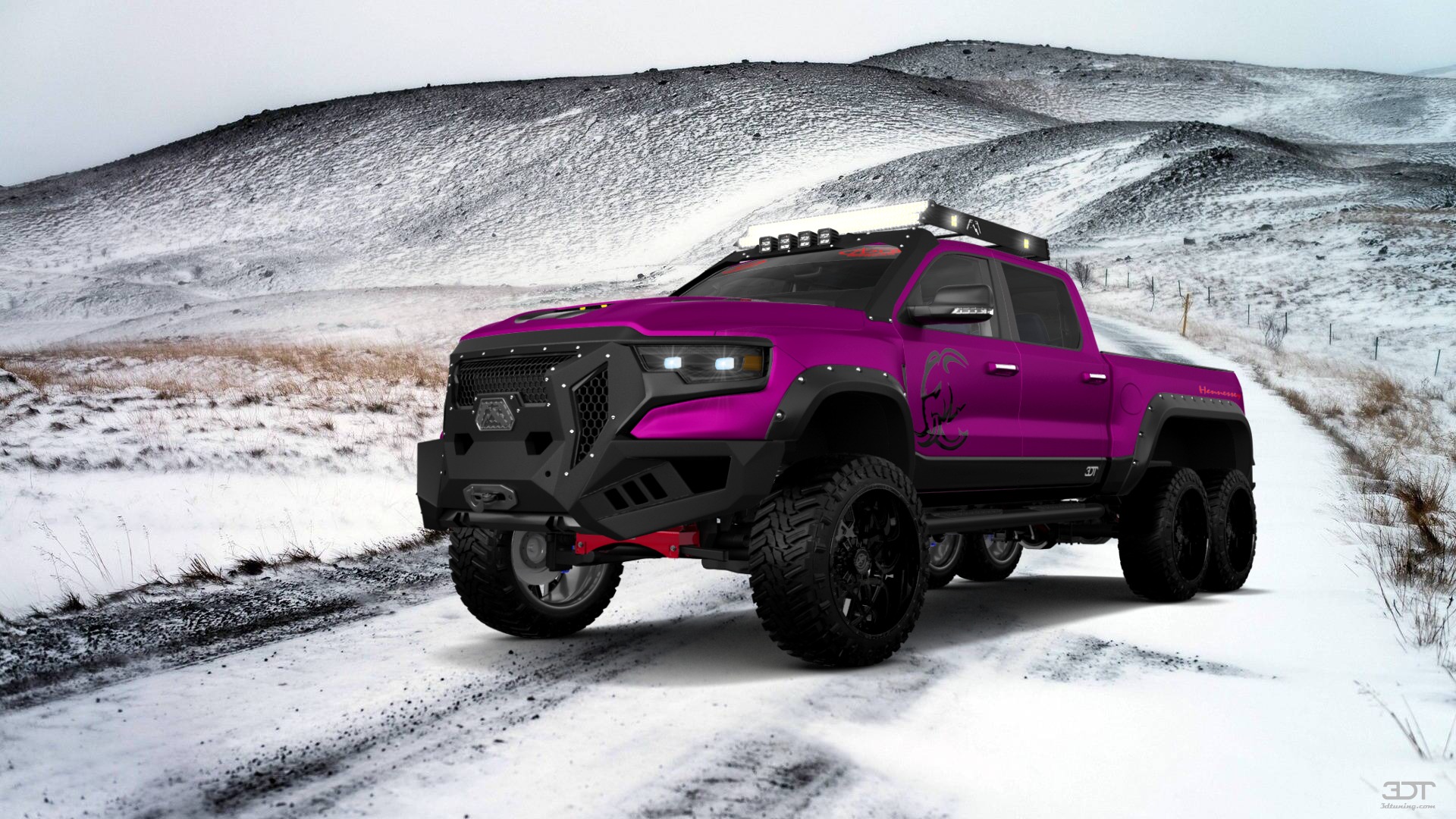 Dodge Ram Hennessey Mammoth 6X6 Truck 2021 tuning
