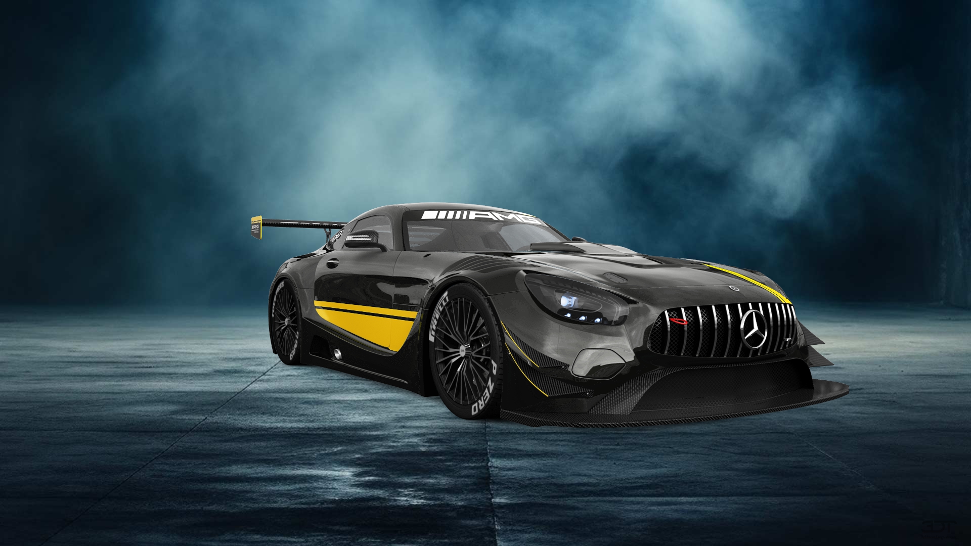 Mercedes AMG GT 2 door fastback coupe 2016