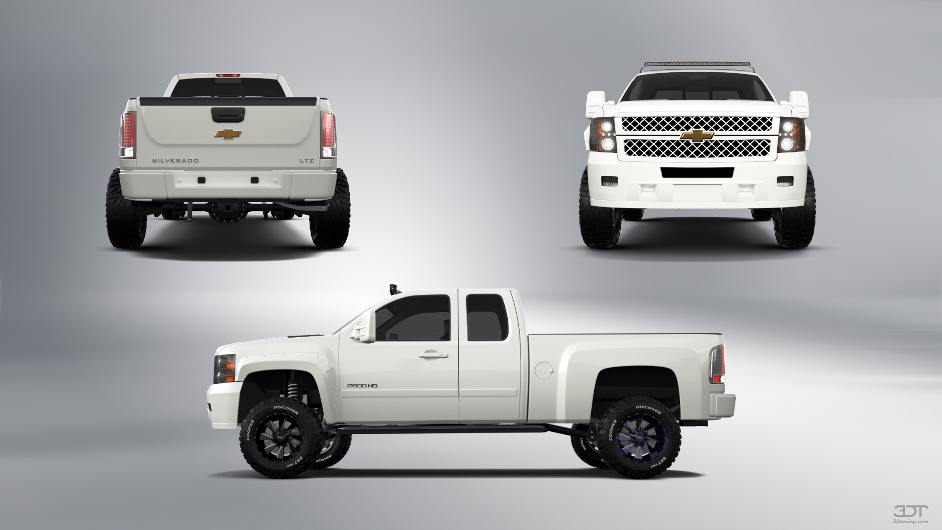 Chevrolet Silverado 2500 HD Extended Cab Pickup Truck 2007 tuning