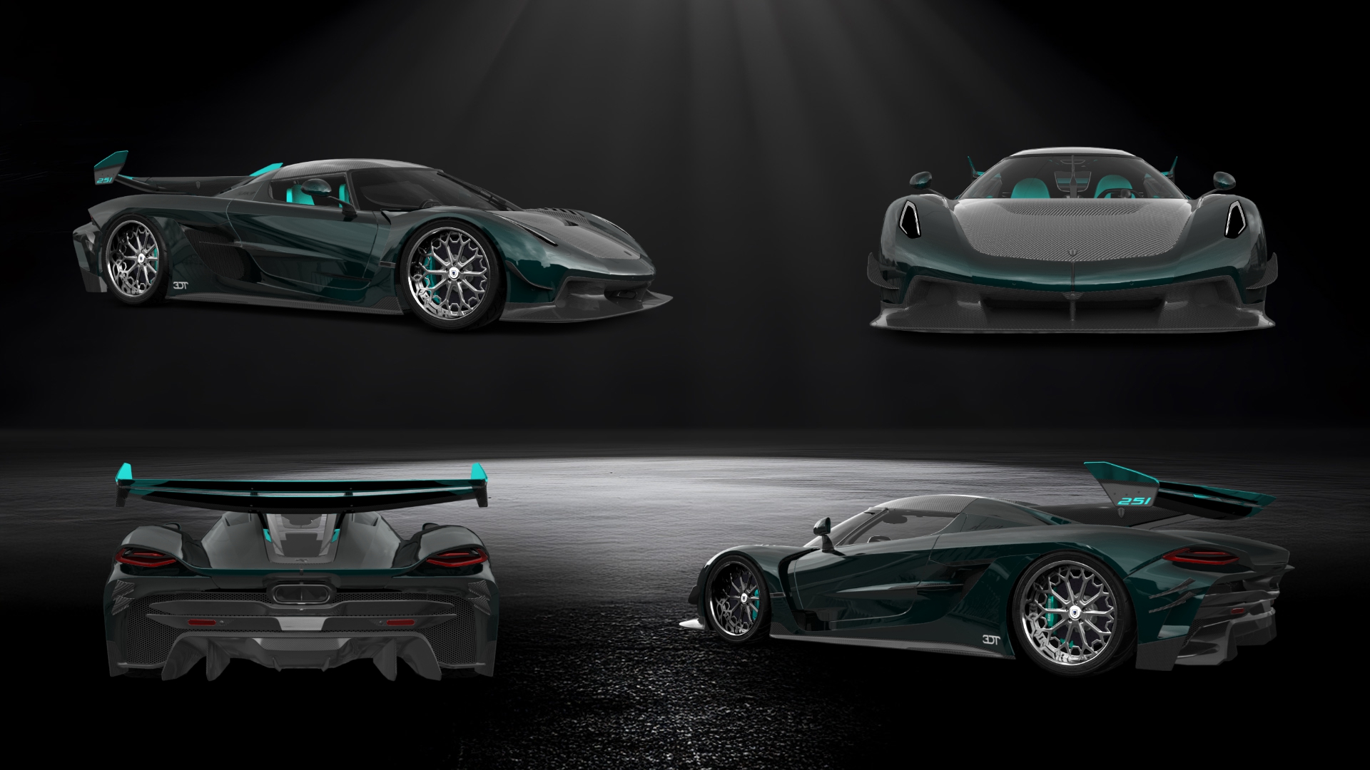 Koenigsegg Jesko 2 door targa top 2020