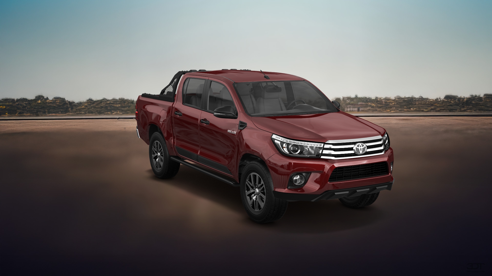 Toyota Hilux Double Cab 4 Door pickup truck 2015 tuning