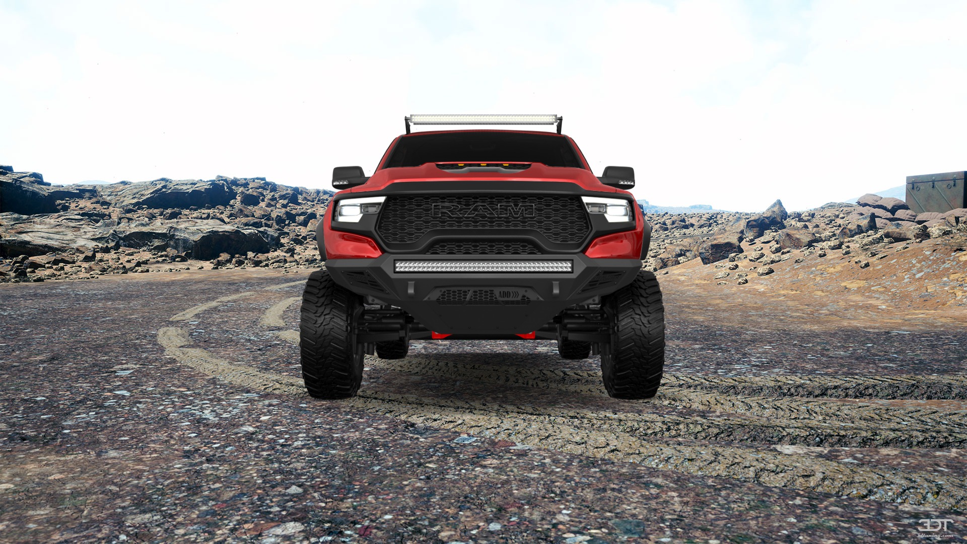 Dodge Ram 1500 TRX 4 Door pickup truck 2021 tuning