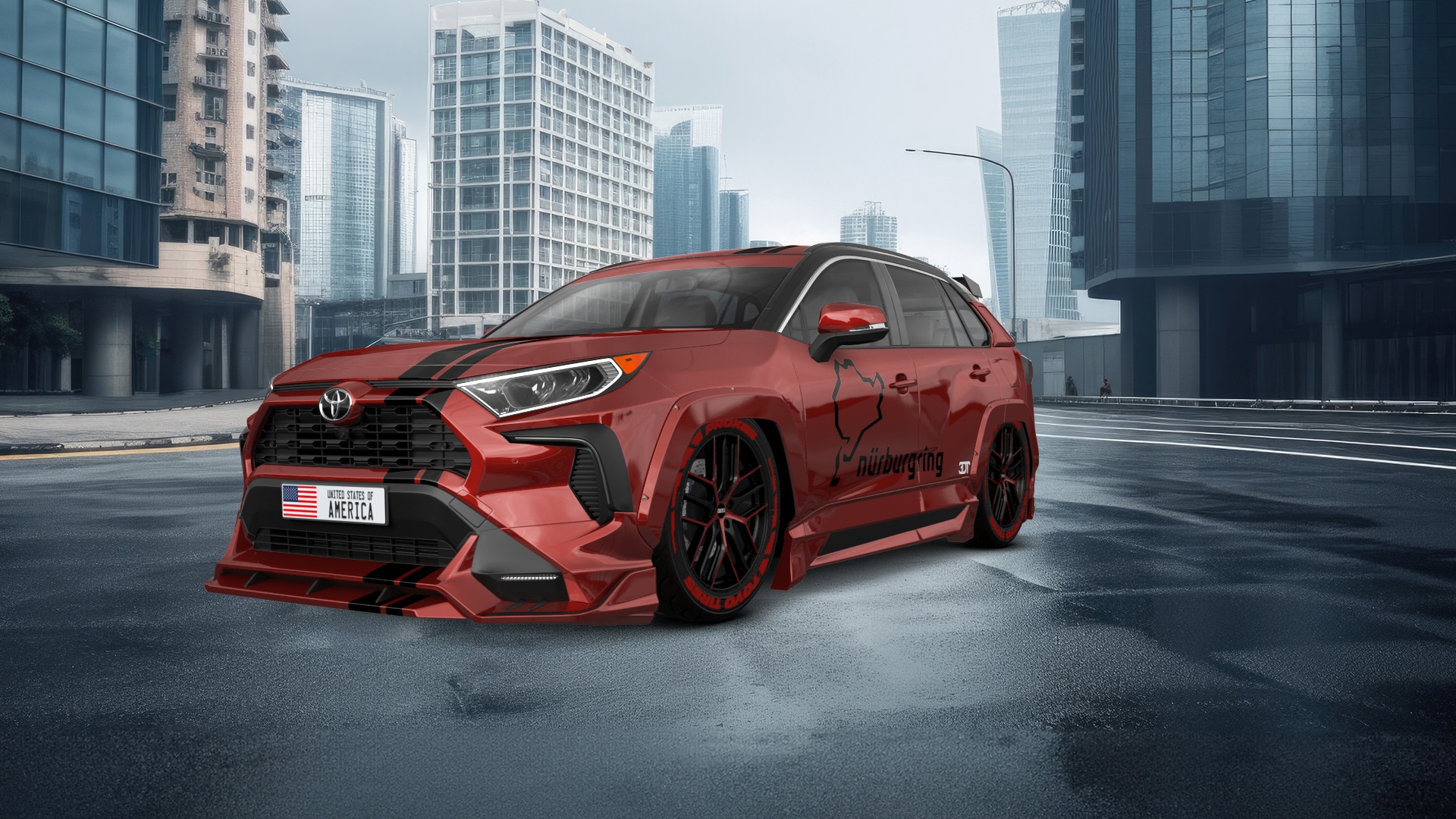 Toyota RAV4 4 Door SUV 2019 tuning