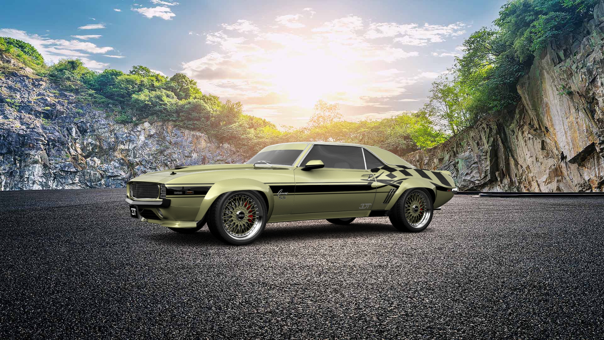 Chevrolet Camaro SS 2 Door Hardtop 1969 tuning