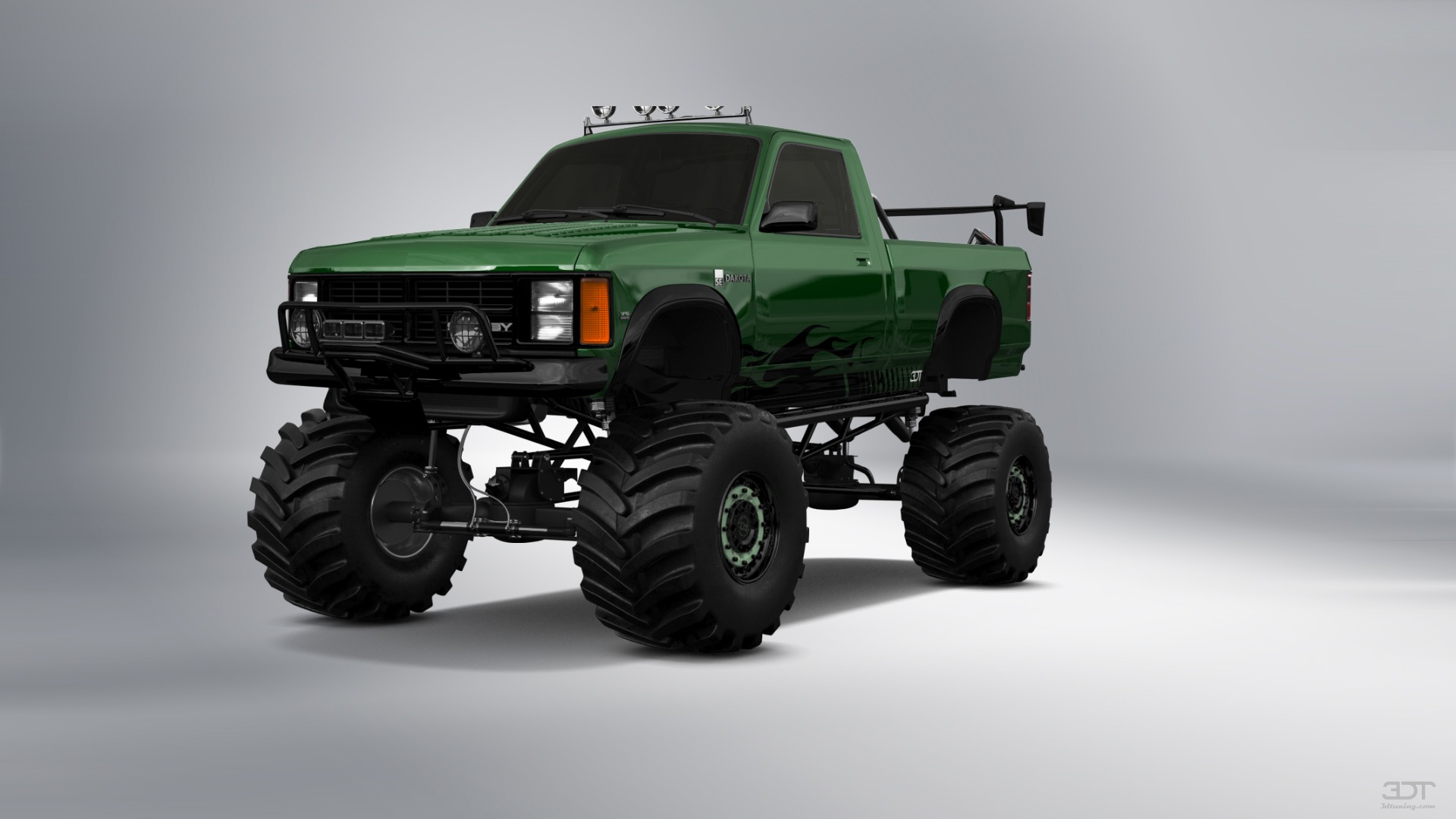 Dodge Dakota Regular Cab 2 Door pickup truck 1987 tuning