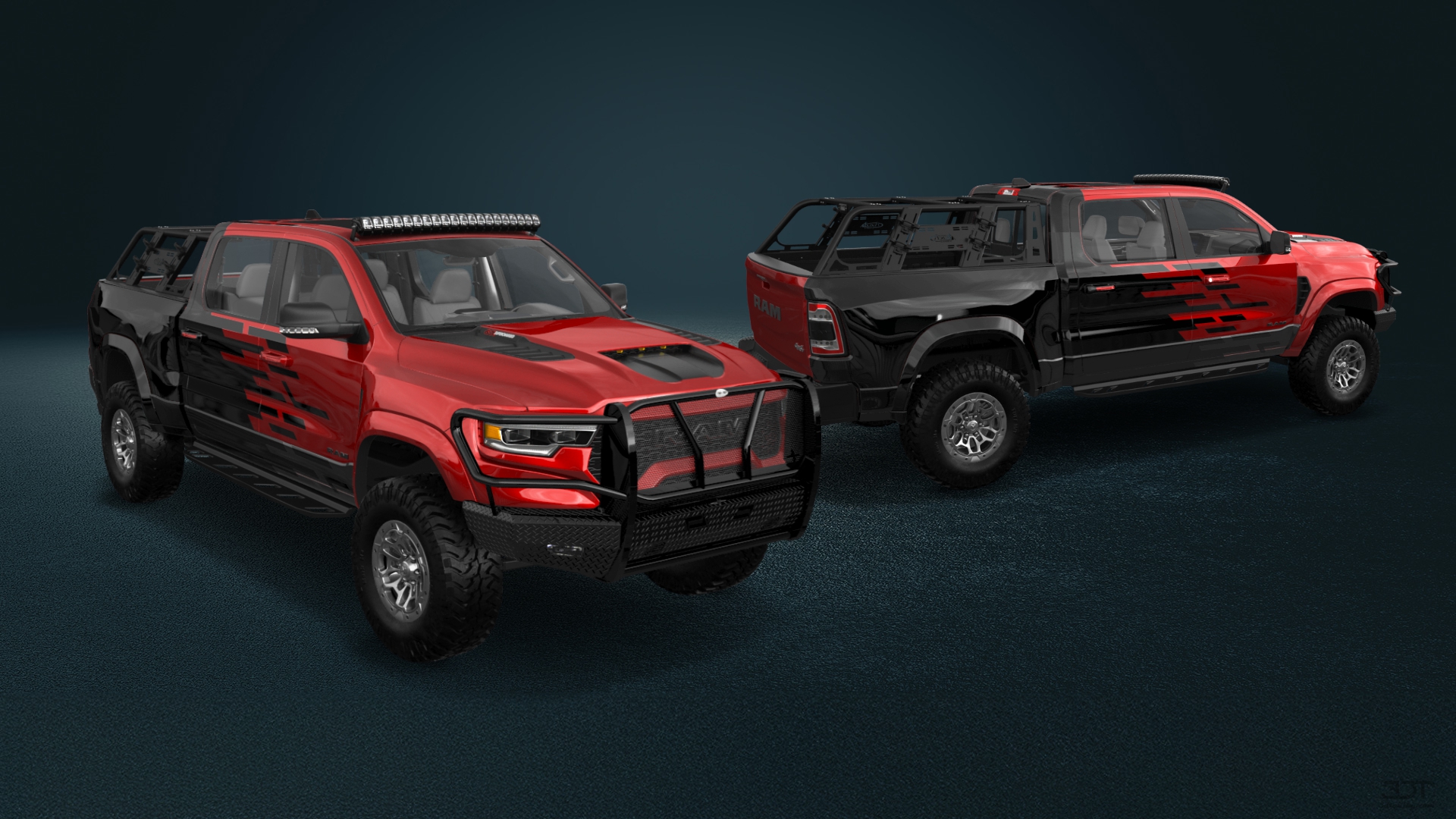Dodge Ram 1500 TRX 4 Door pickup truck 2021