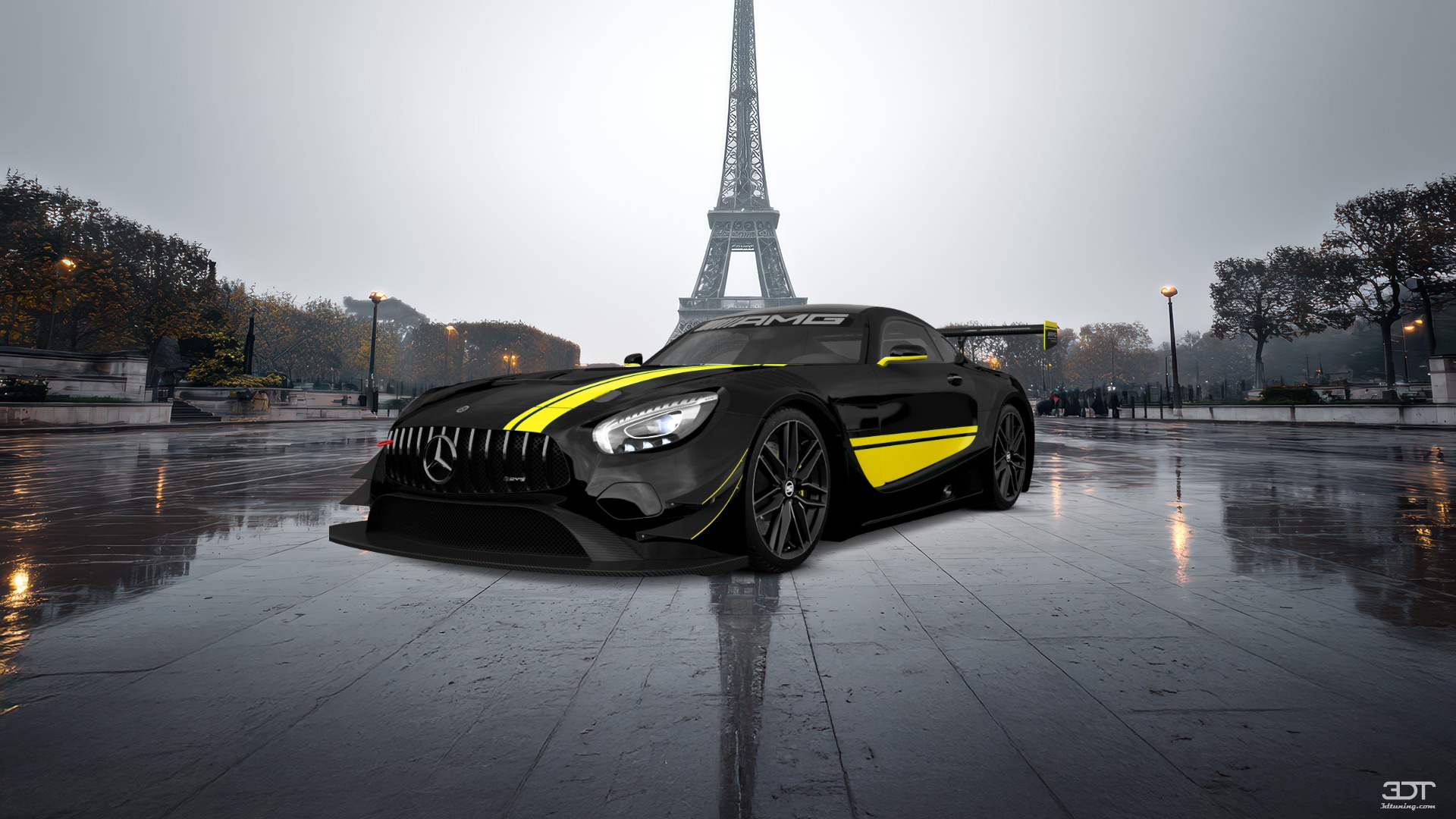 Mercedes AMG GT 2 door fastback coupe 2015 tuning