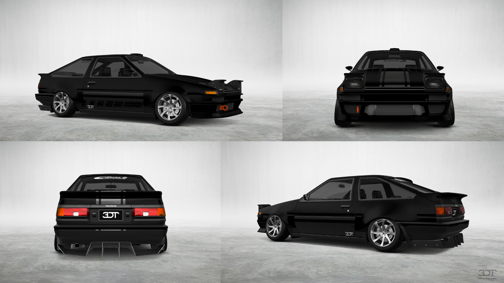 Toyota AE86 3 Door Hatchback 1985 Images