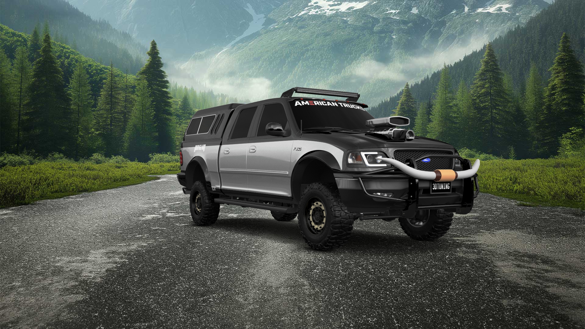 Ford F-150 SuperCrew 4 Door pickup truck 1997 tuning