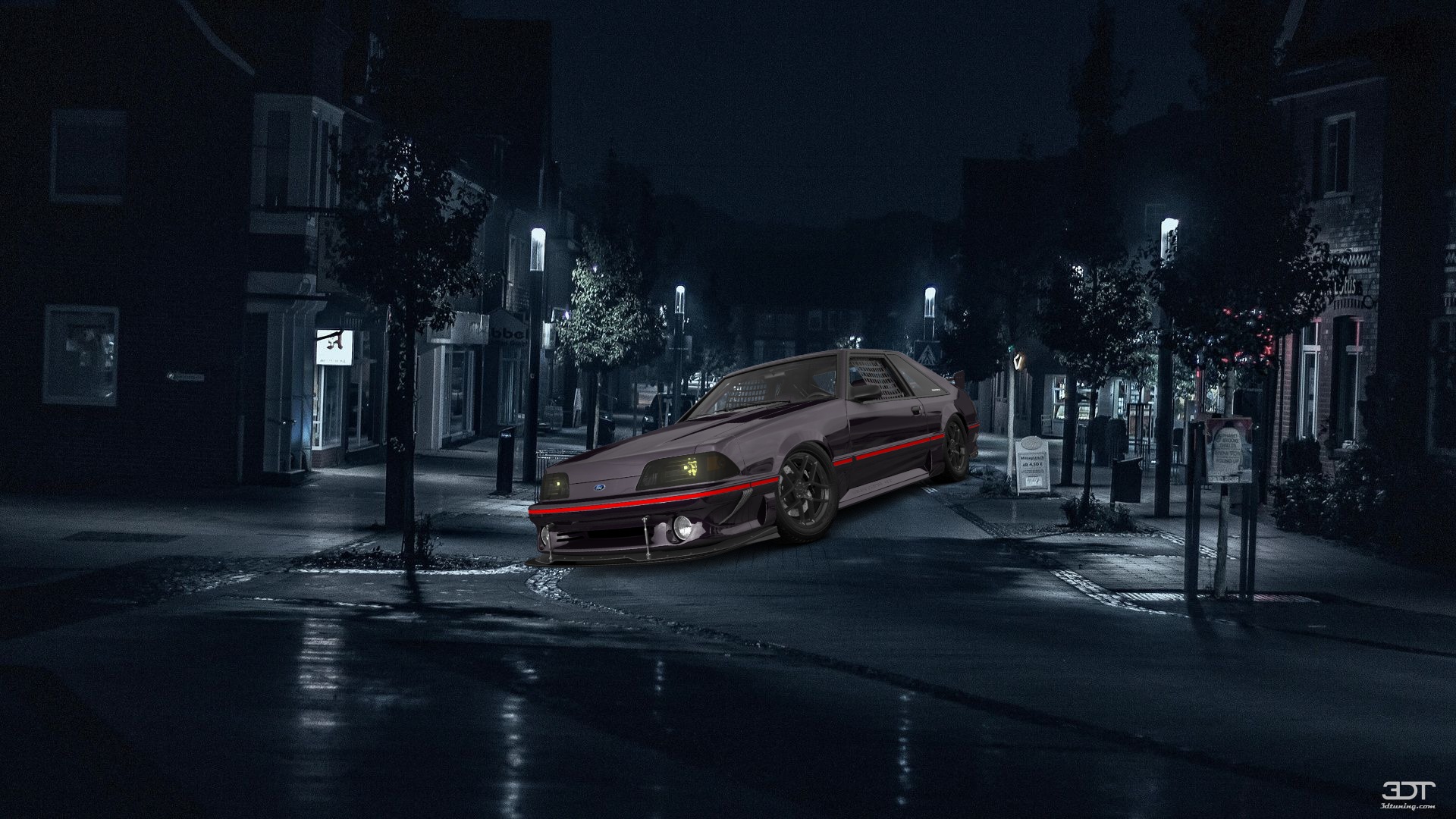 Ford Mustang 3 Door Hatchback 1988 tuning