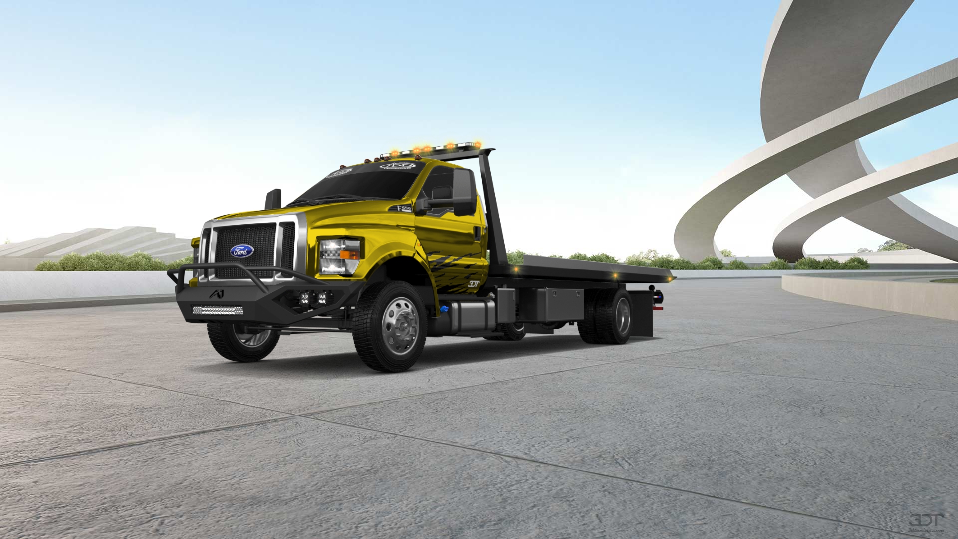 Ford F-650 Tow Truck Pickup 2016