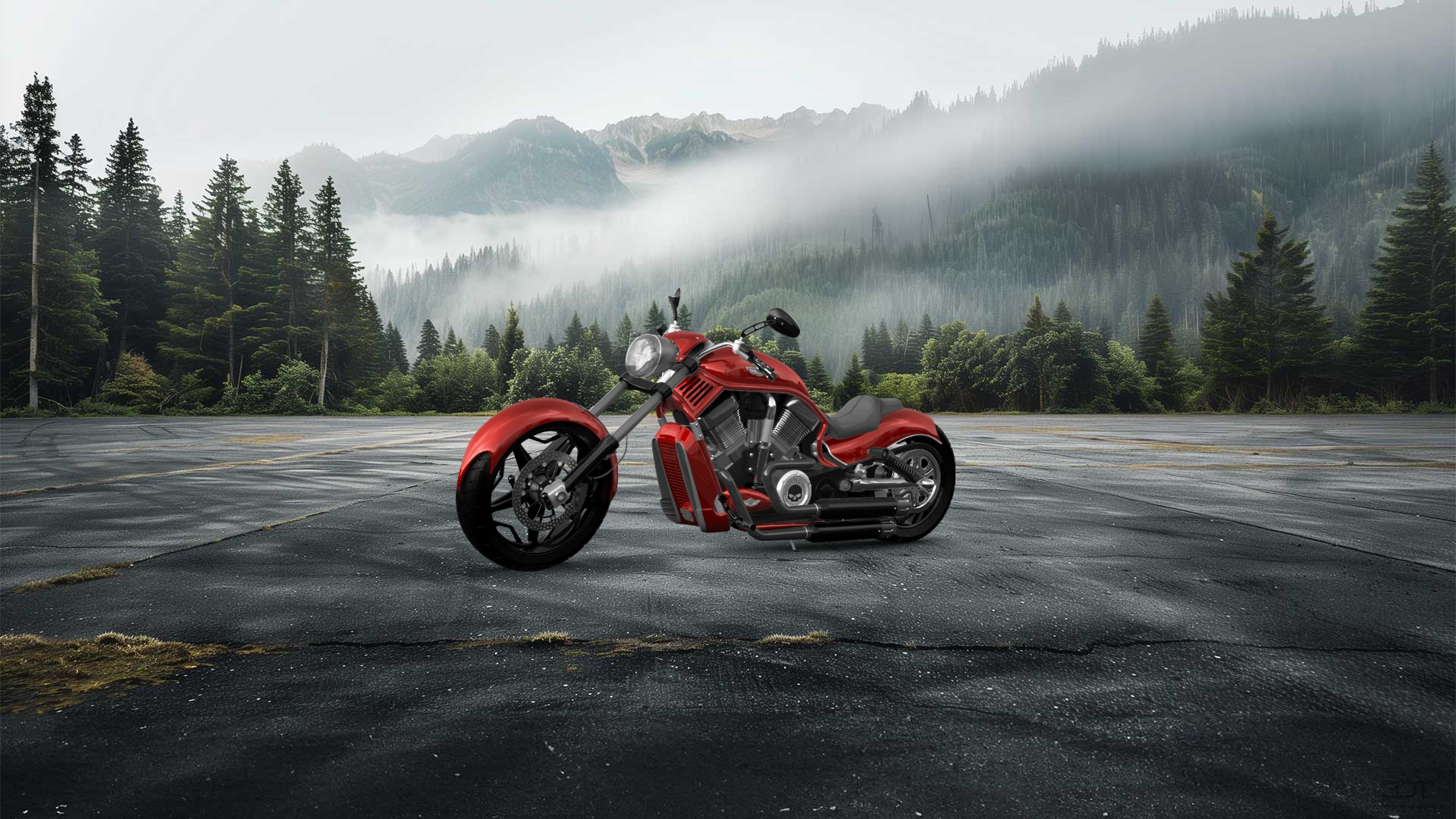 Harley-Davidson Custom Chopper Cruiser 2011 tuning