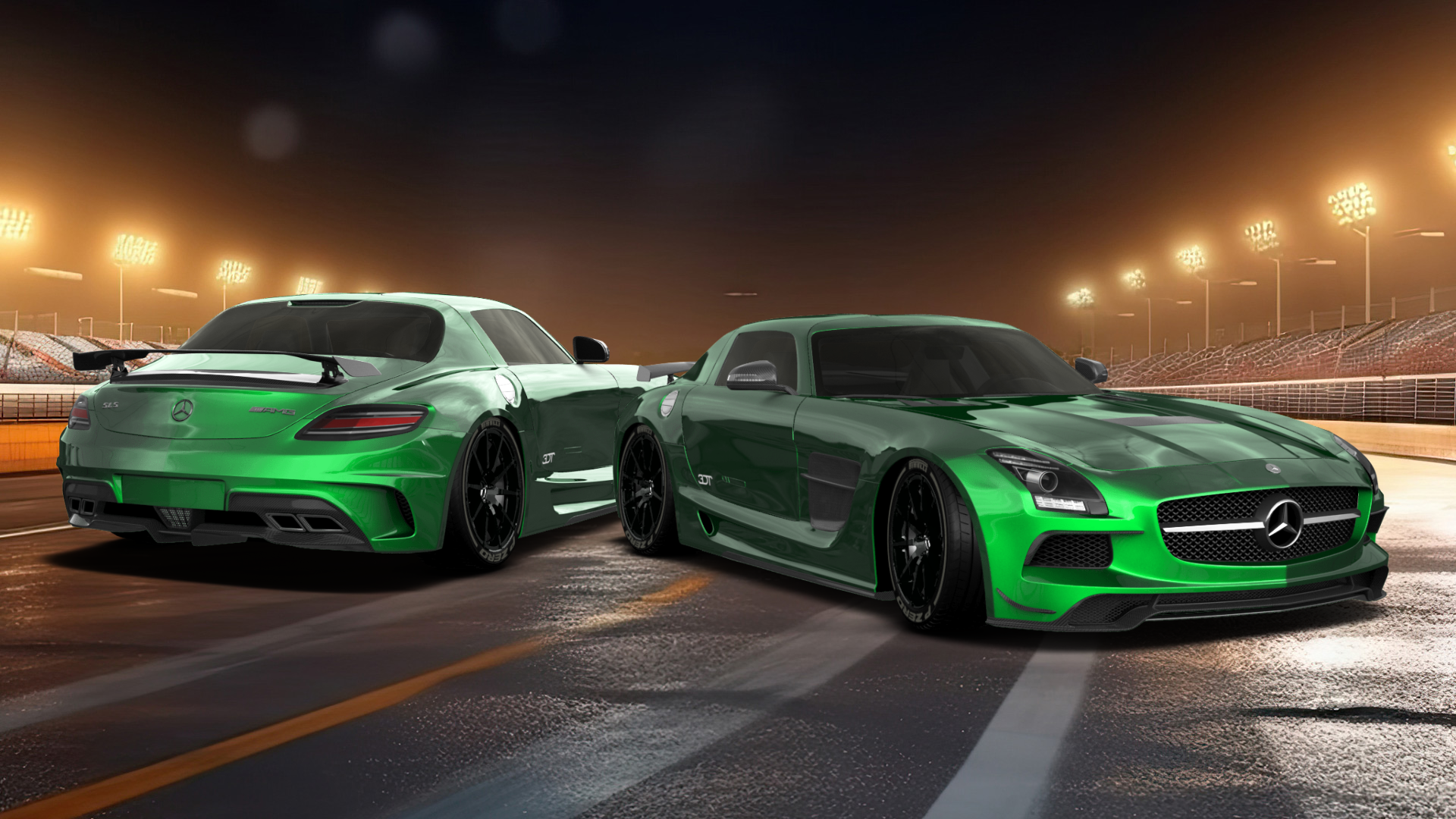Mercedes SLS 2 Door Coupe 2011 tuning
