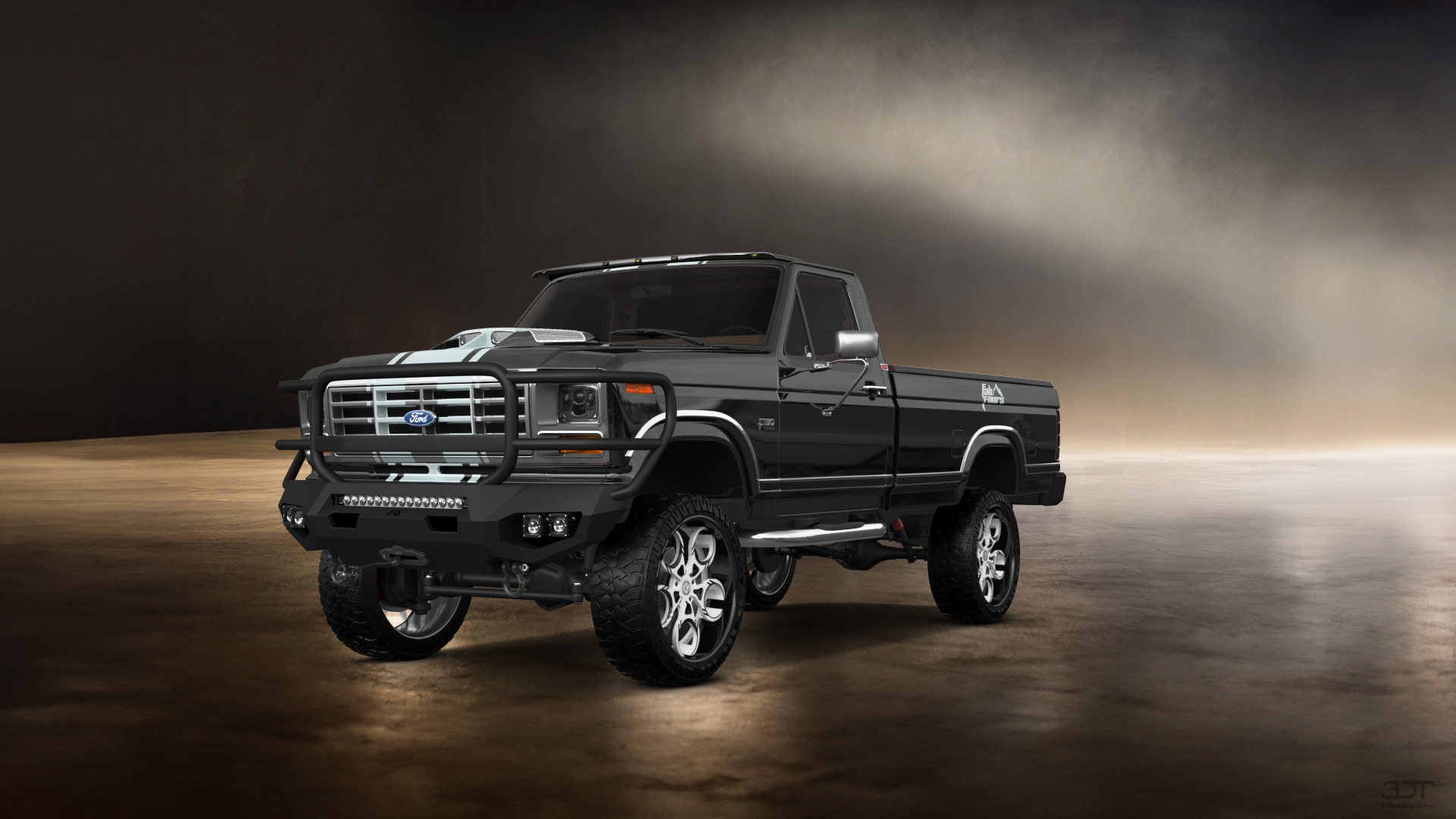 Ford F-150 2 Door pickup truck 1986 tuning